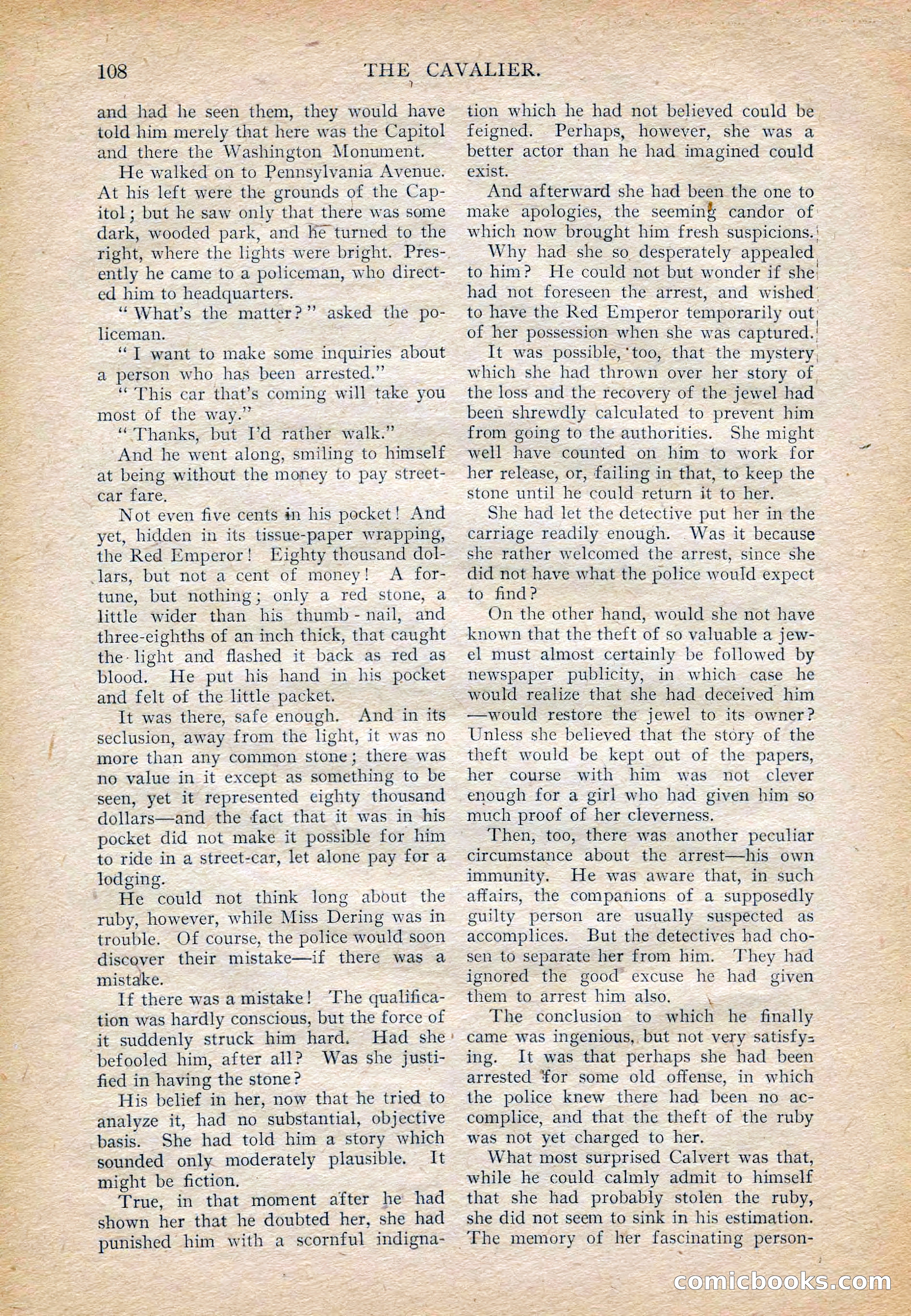 The Cavalier for February — page 110 of 209