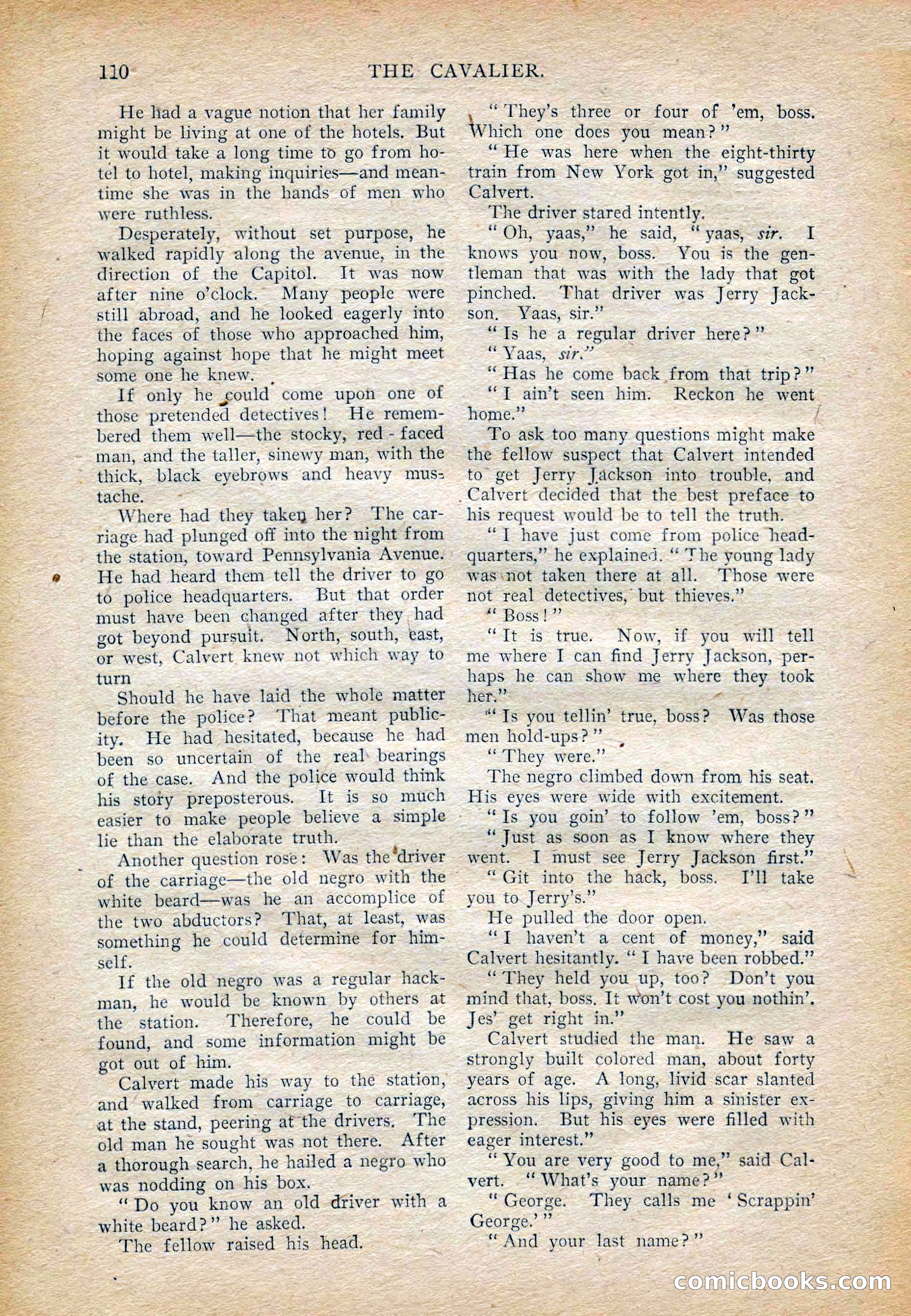 The Cavalier for February — page 112 of 209