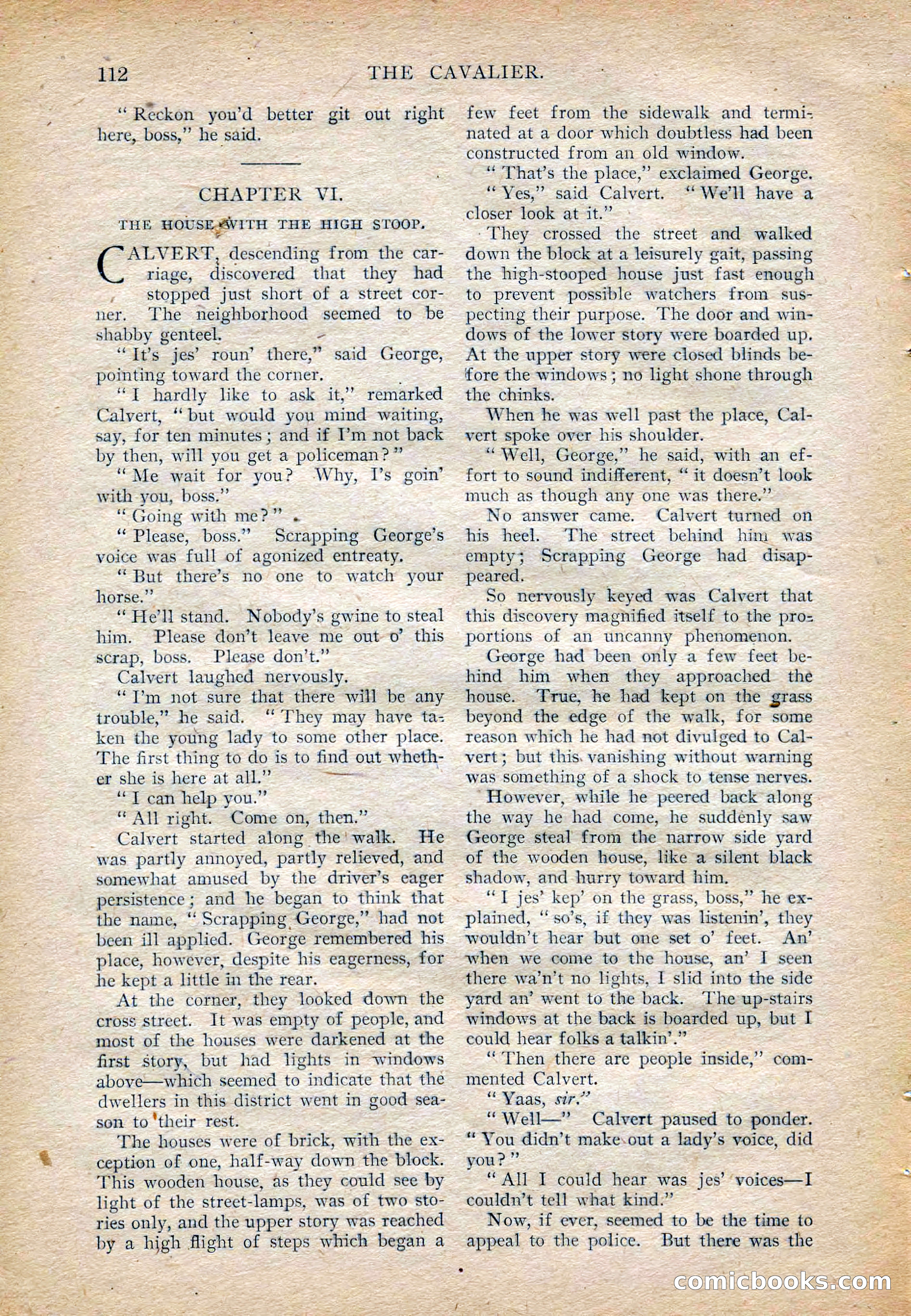 The Cavalier for February — page 114 of 209