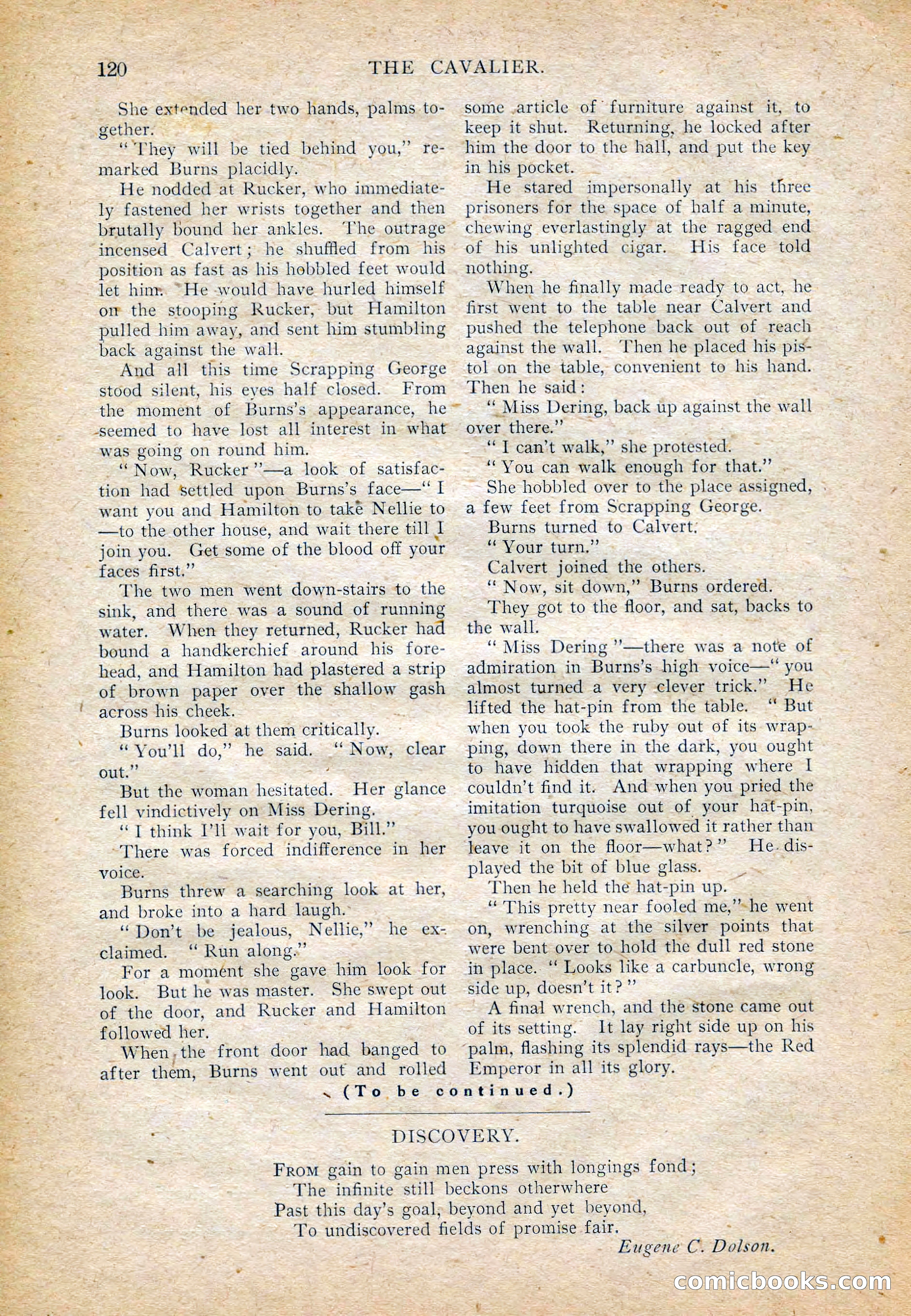 The Cavalier for February — page 122 of 209