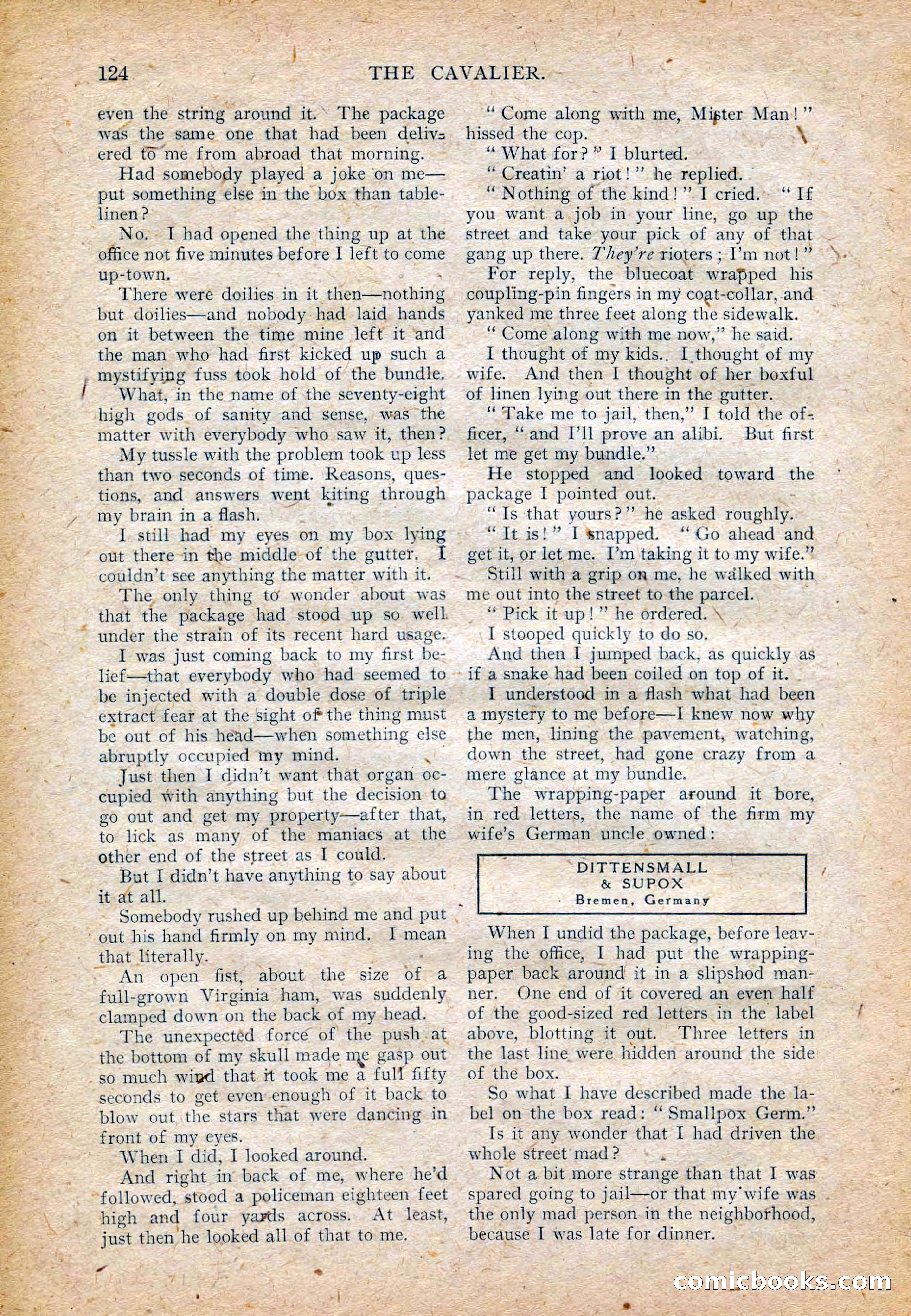 The Cavalier for February — page 126 of 209