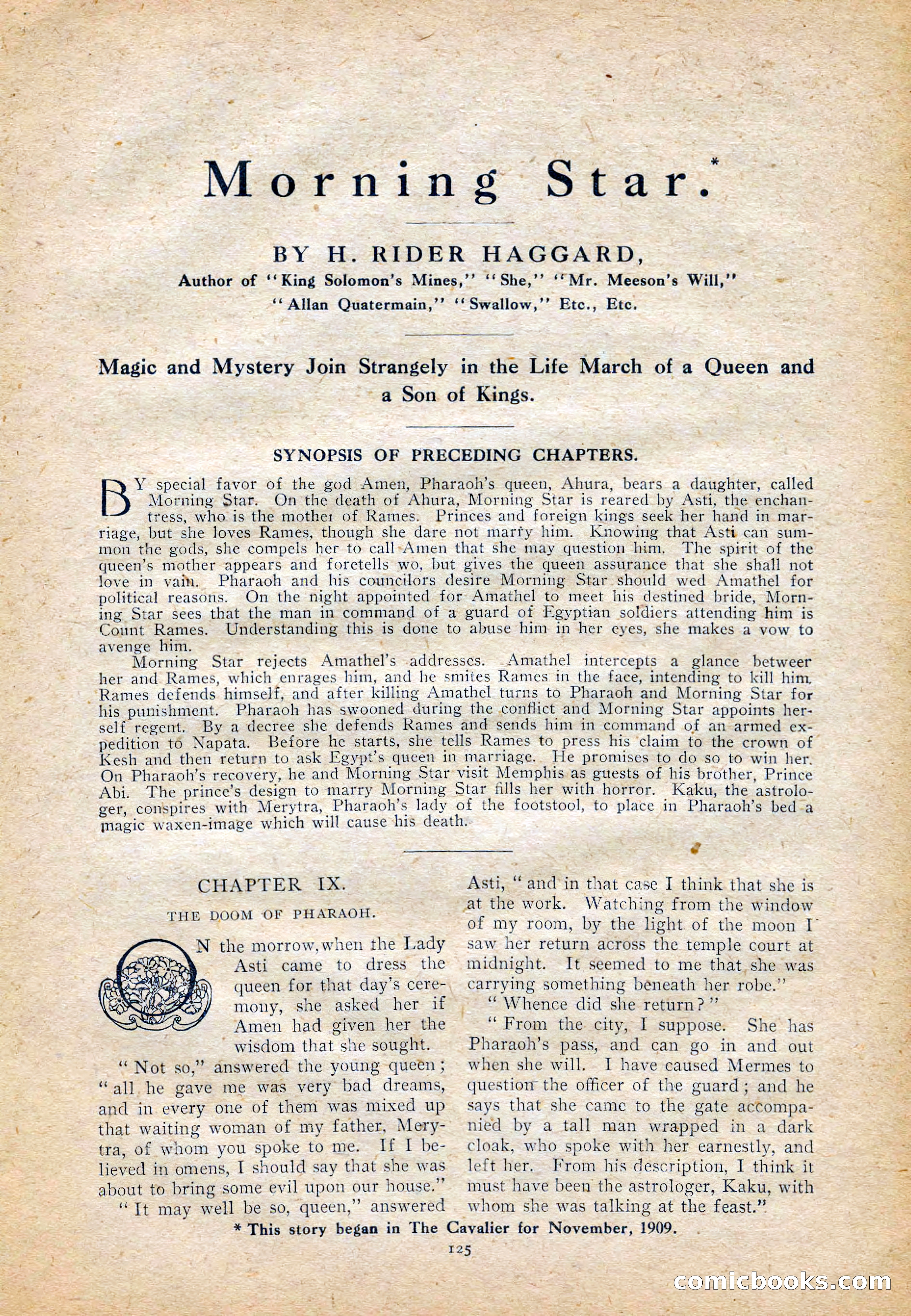 The Cavalier for February — page 127 of 209
