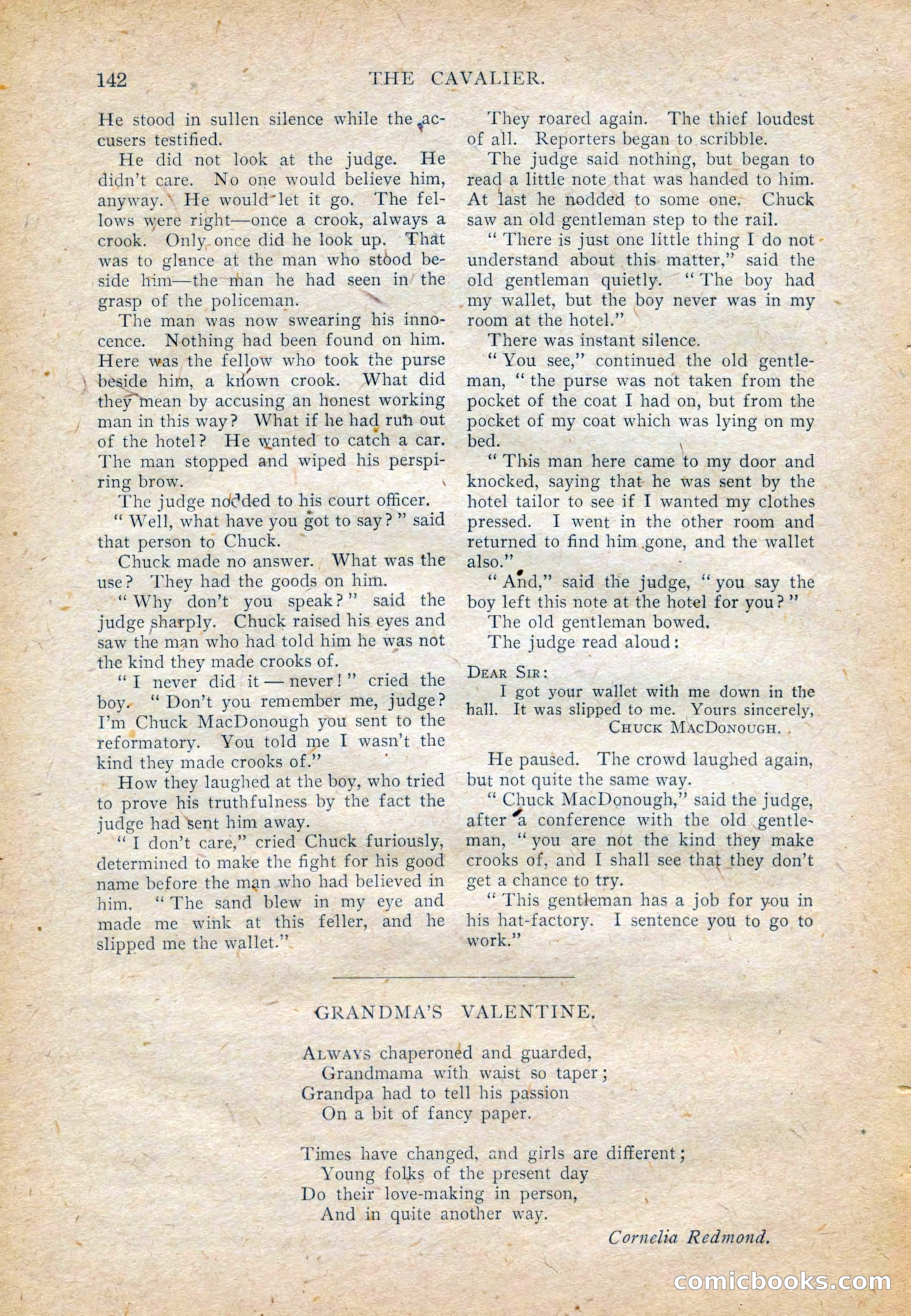 The Cavalier for February — page 144 of 209