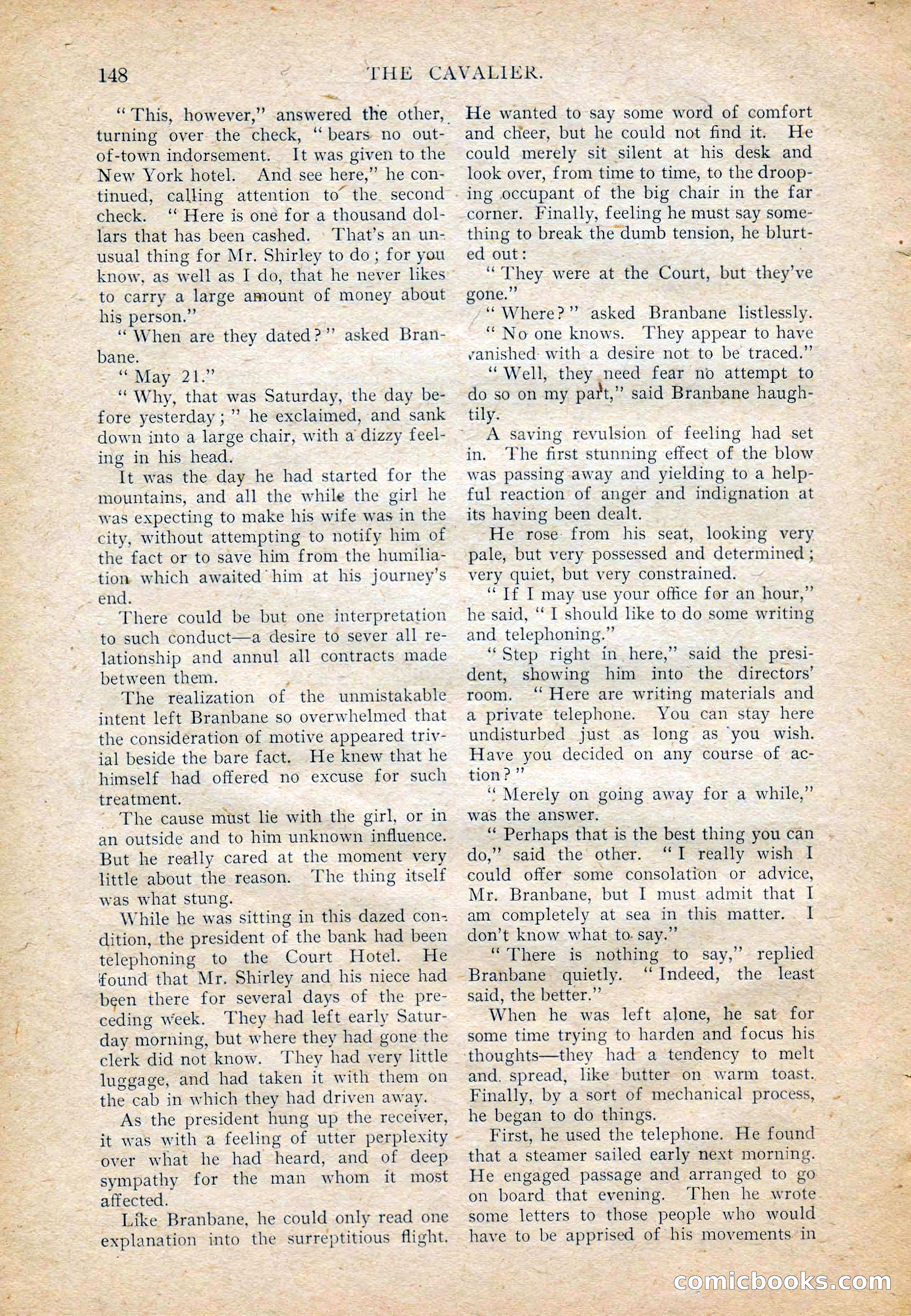 The Cavalier for February — page 150 of 209