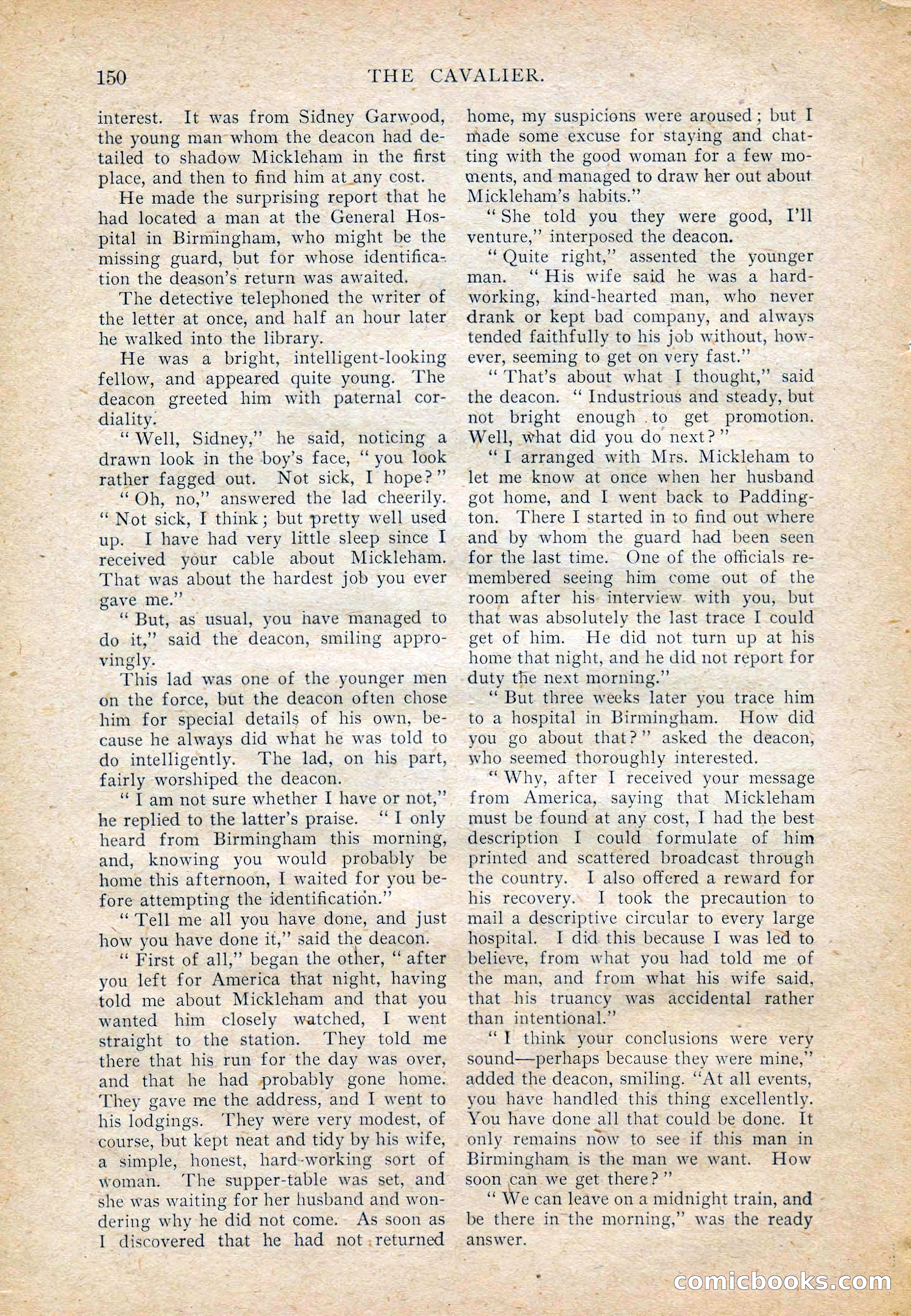 The Cavalier for February — page 152 of 209