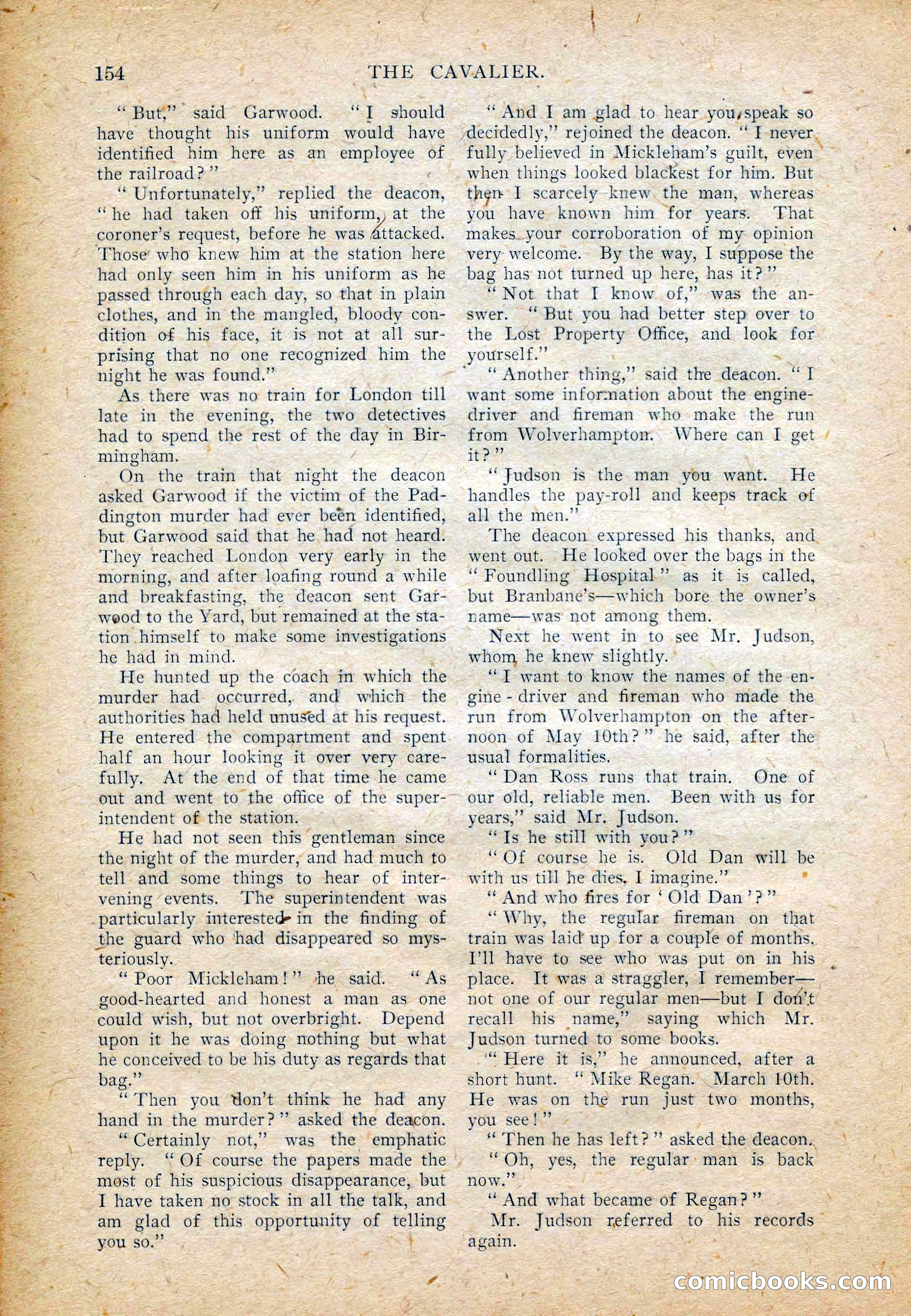 The Cavalier for February — page 156 of 209