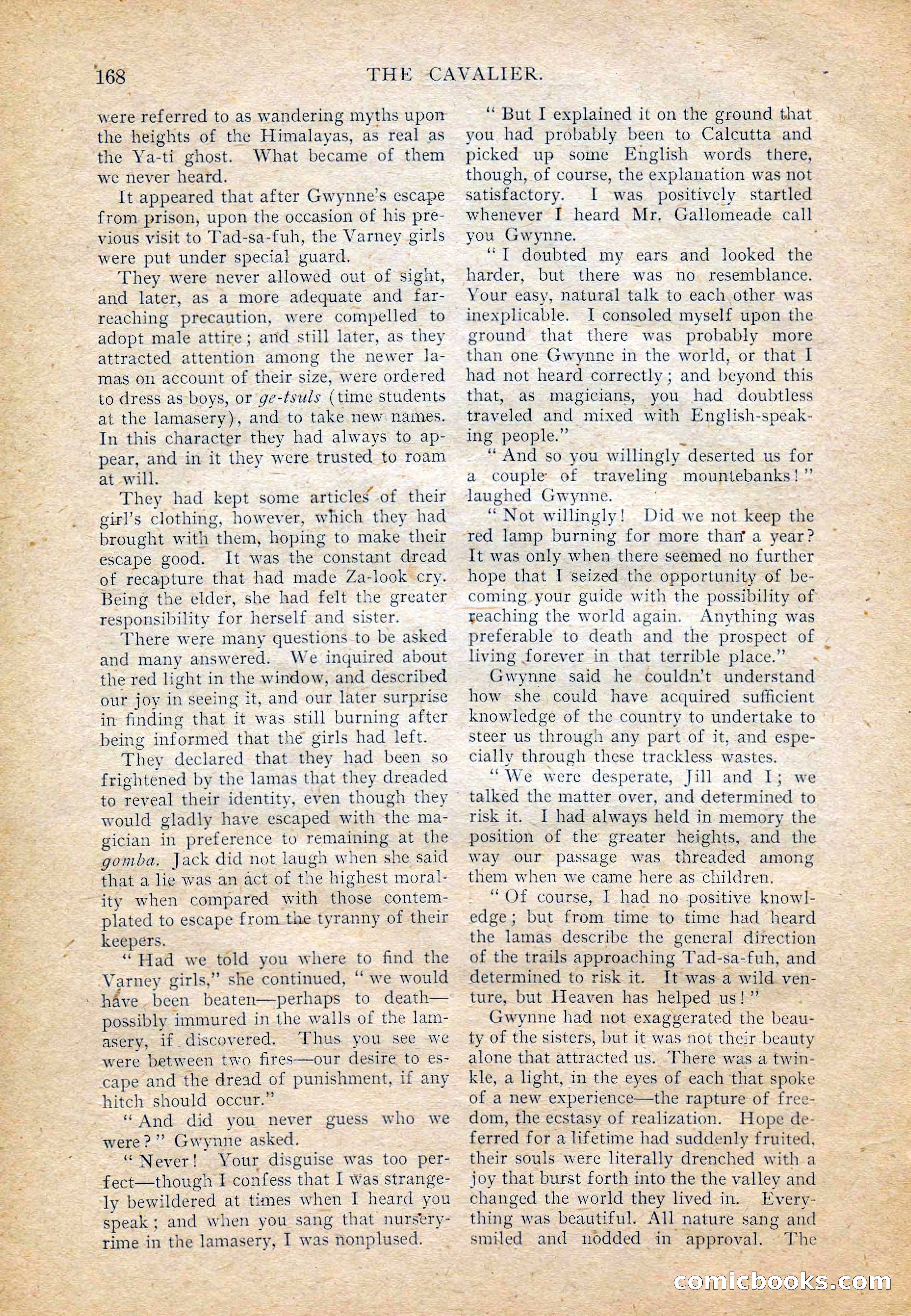 The Cavalier for February — page 170 of 209