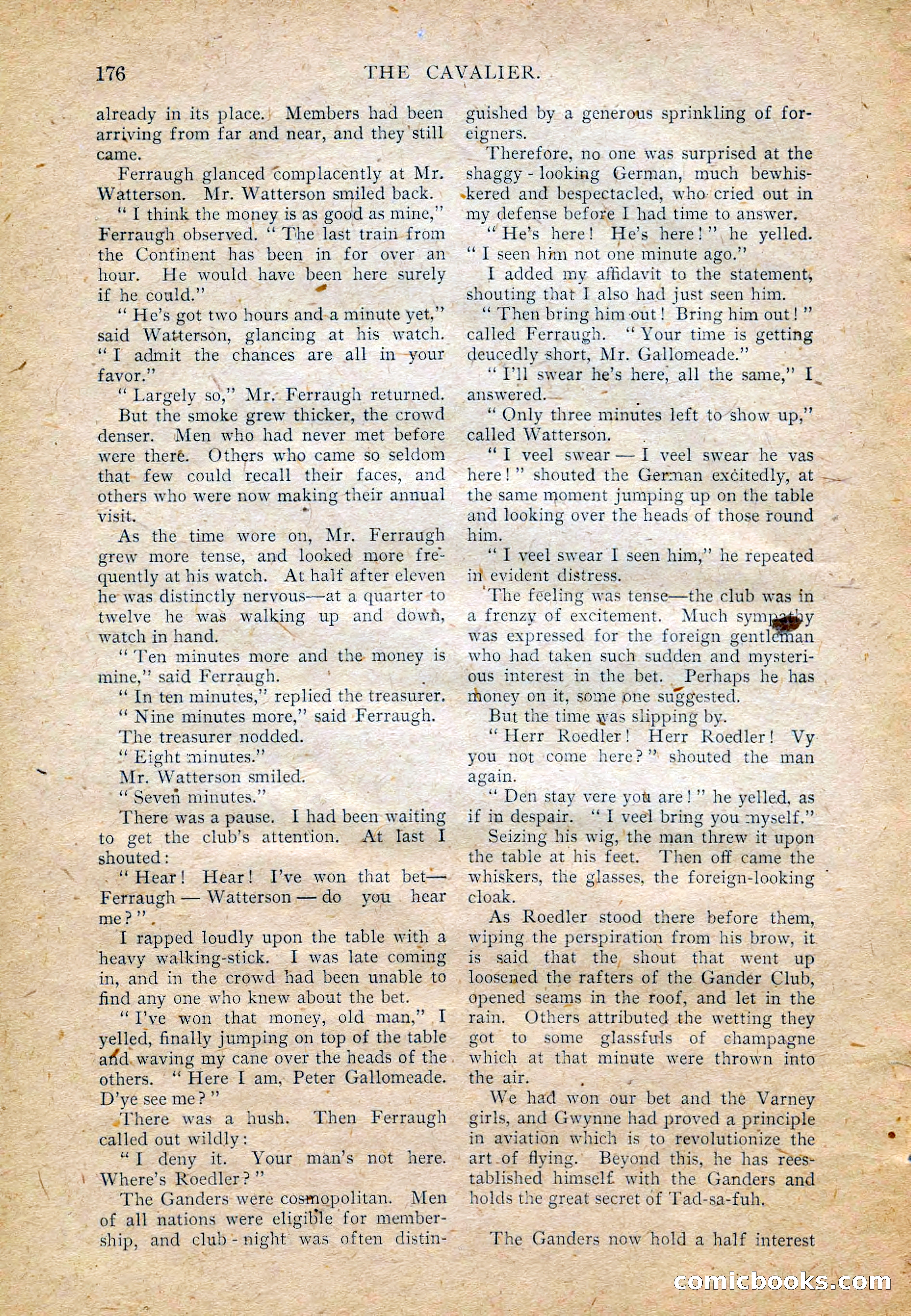 The Cavalier for February — page 178 of 209