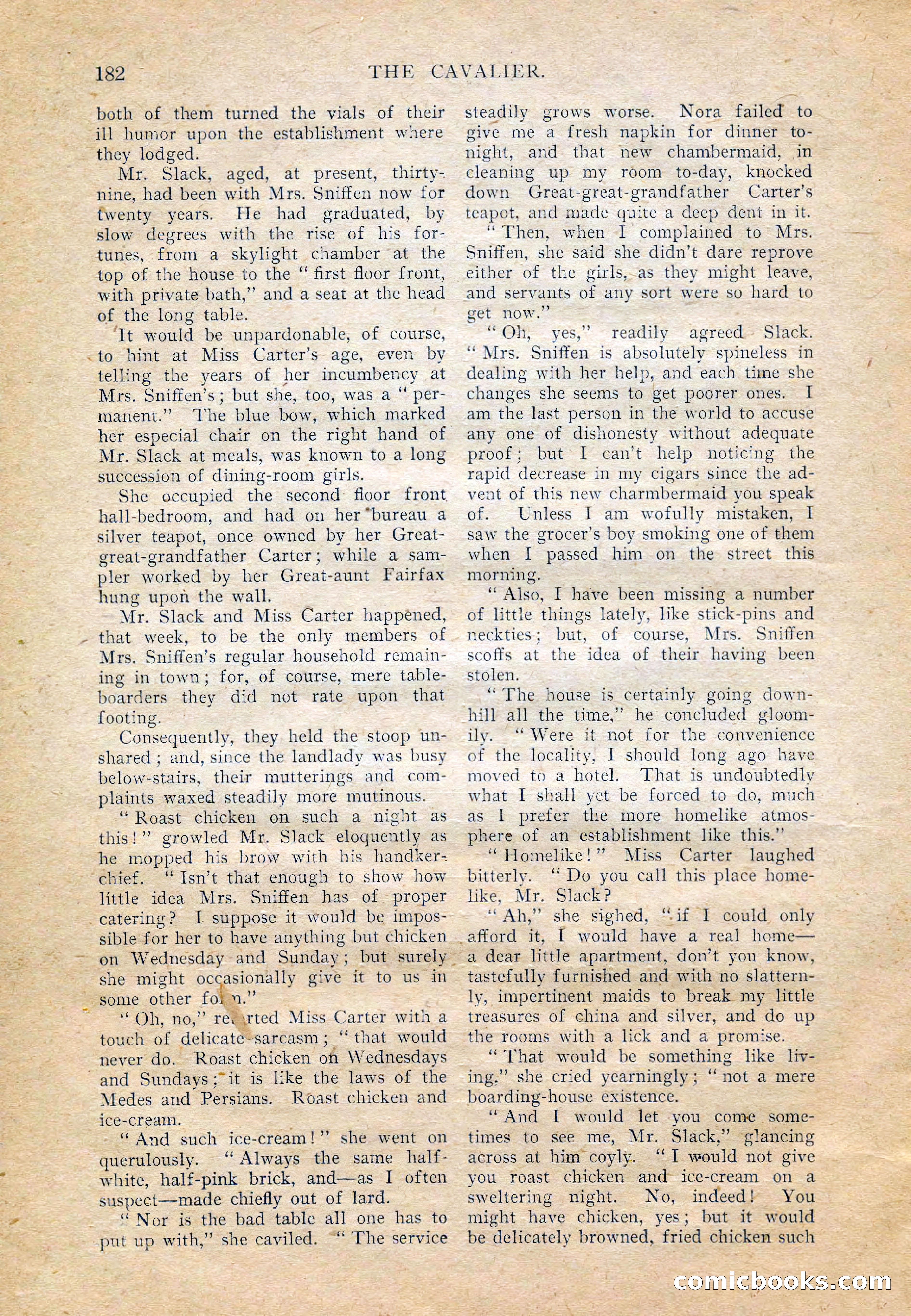 The Cavalier for February — page 184 of 209
