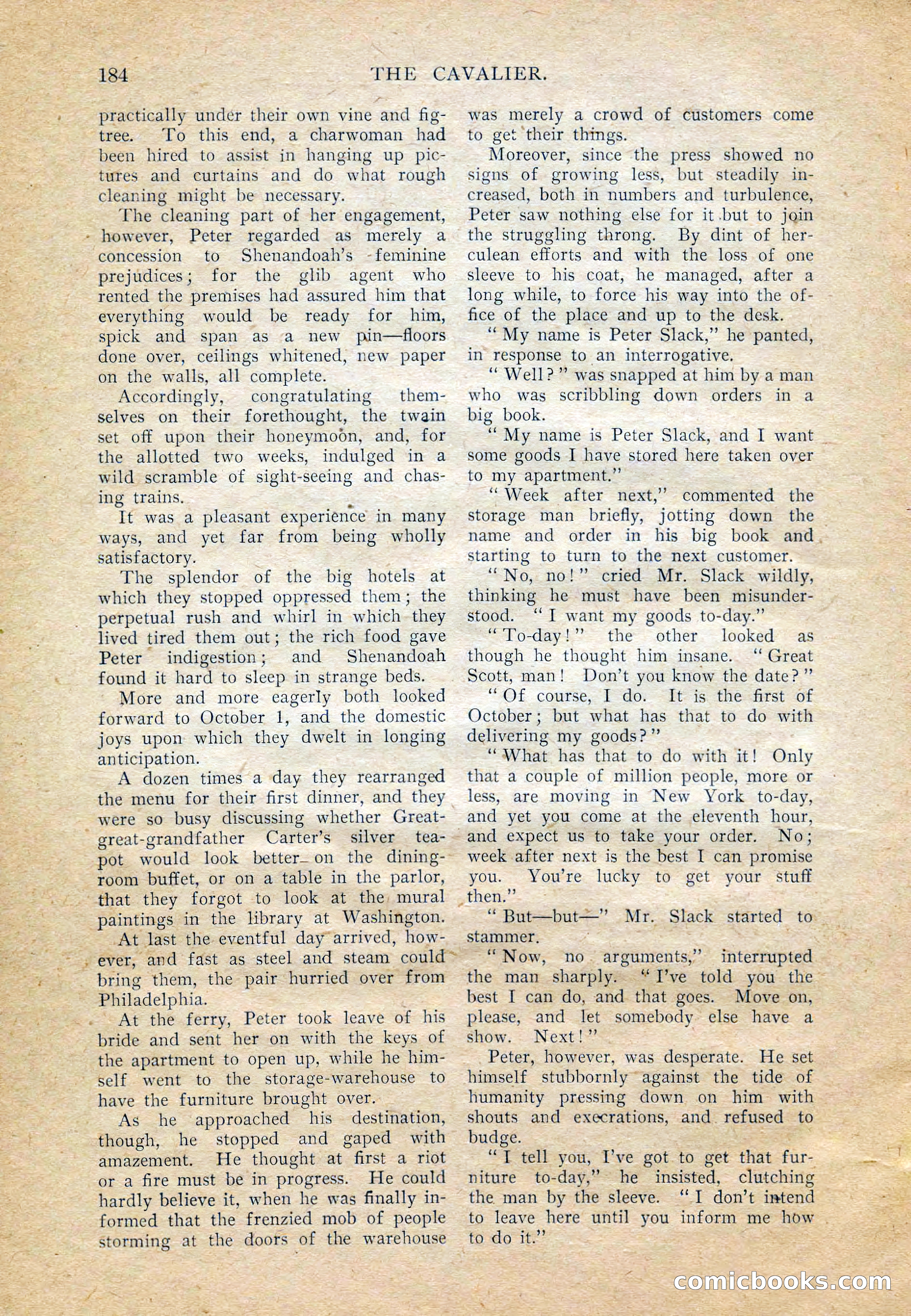 The Cavalier for February — page 186 of 209