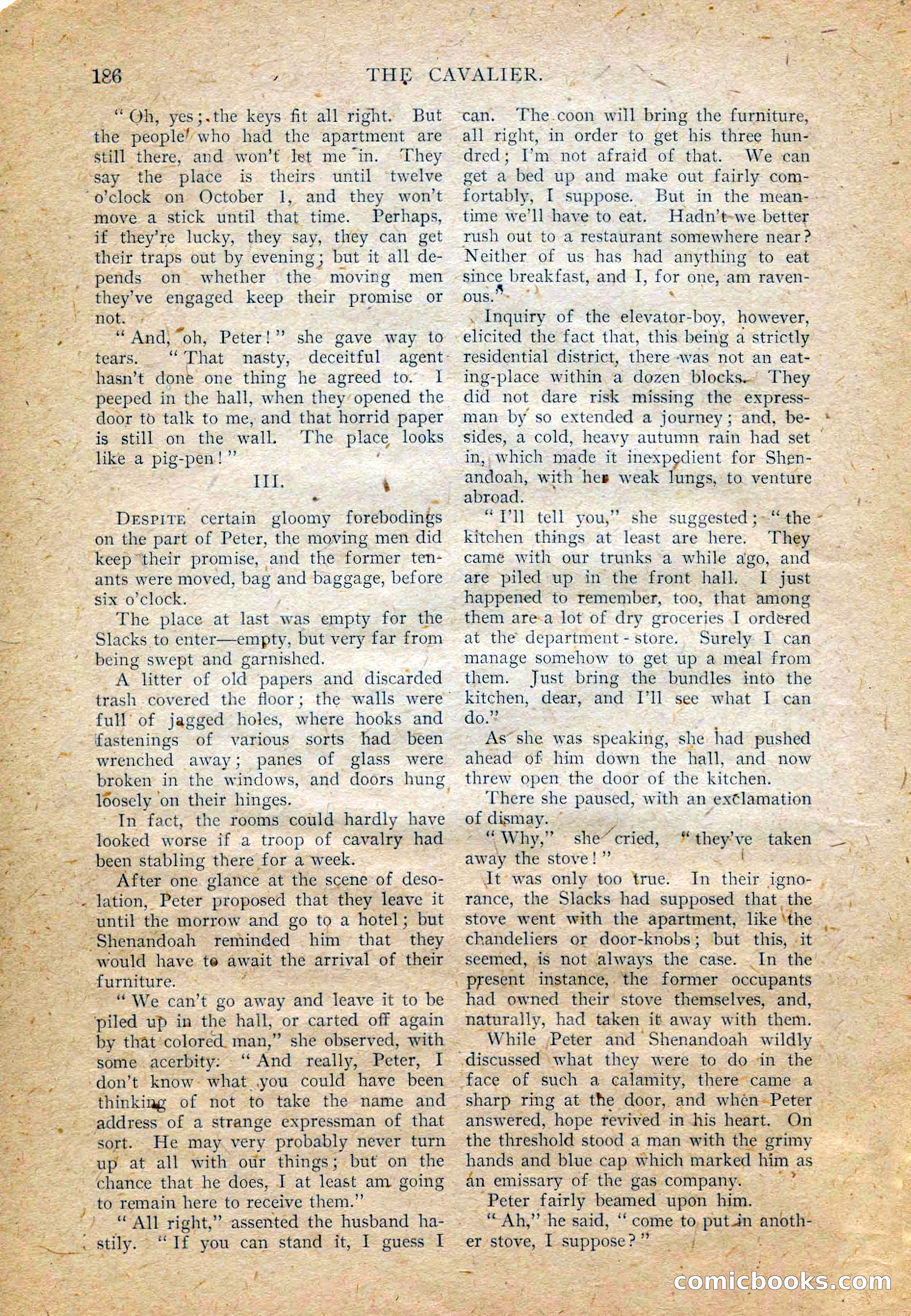 The Cavalier for February — page 188 of 209