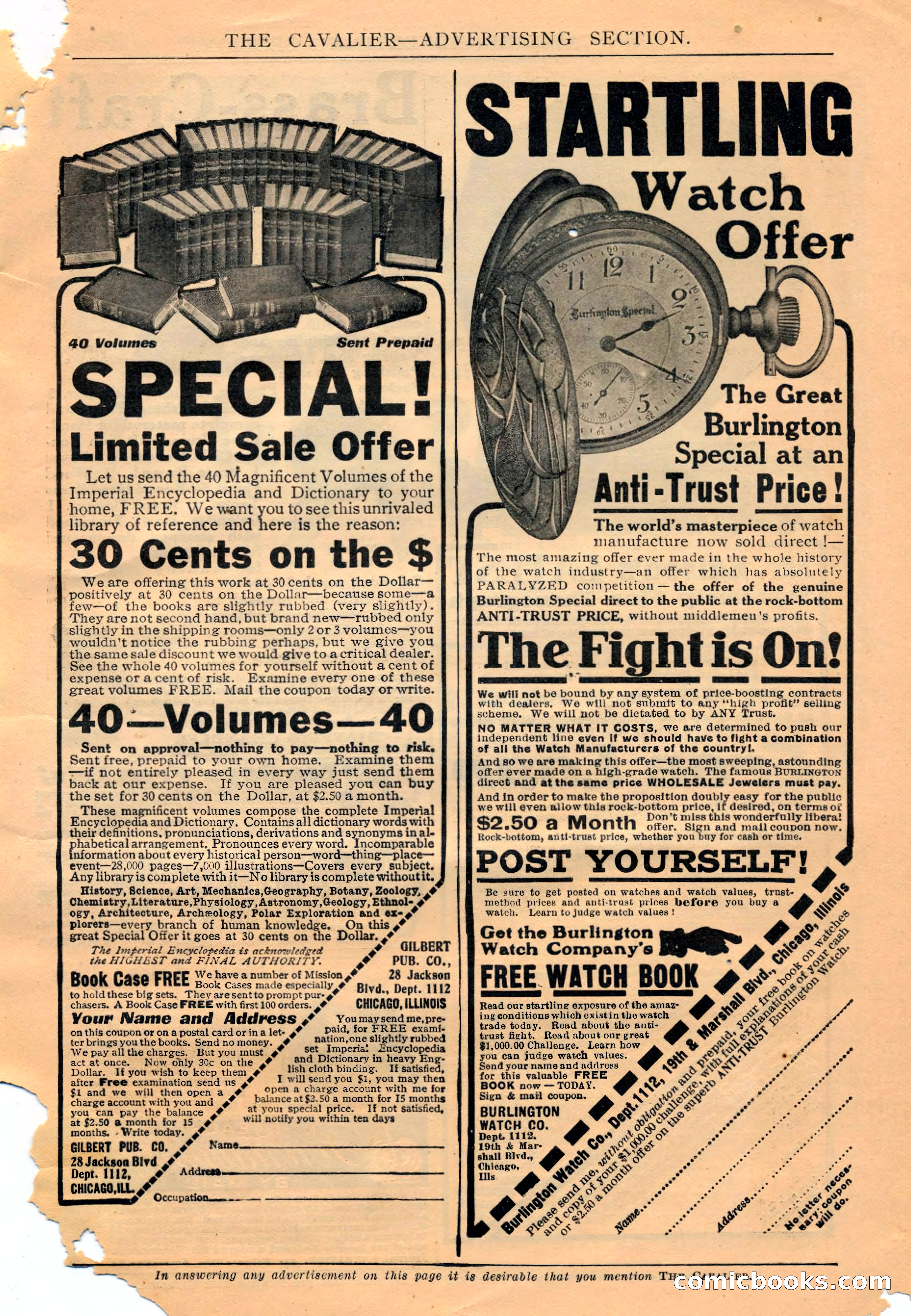 The Cavalier for February — page 201 of 209