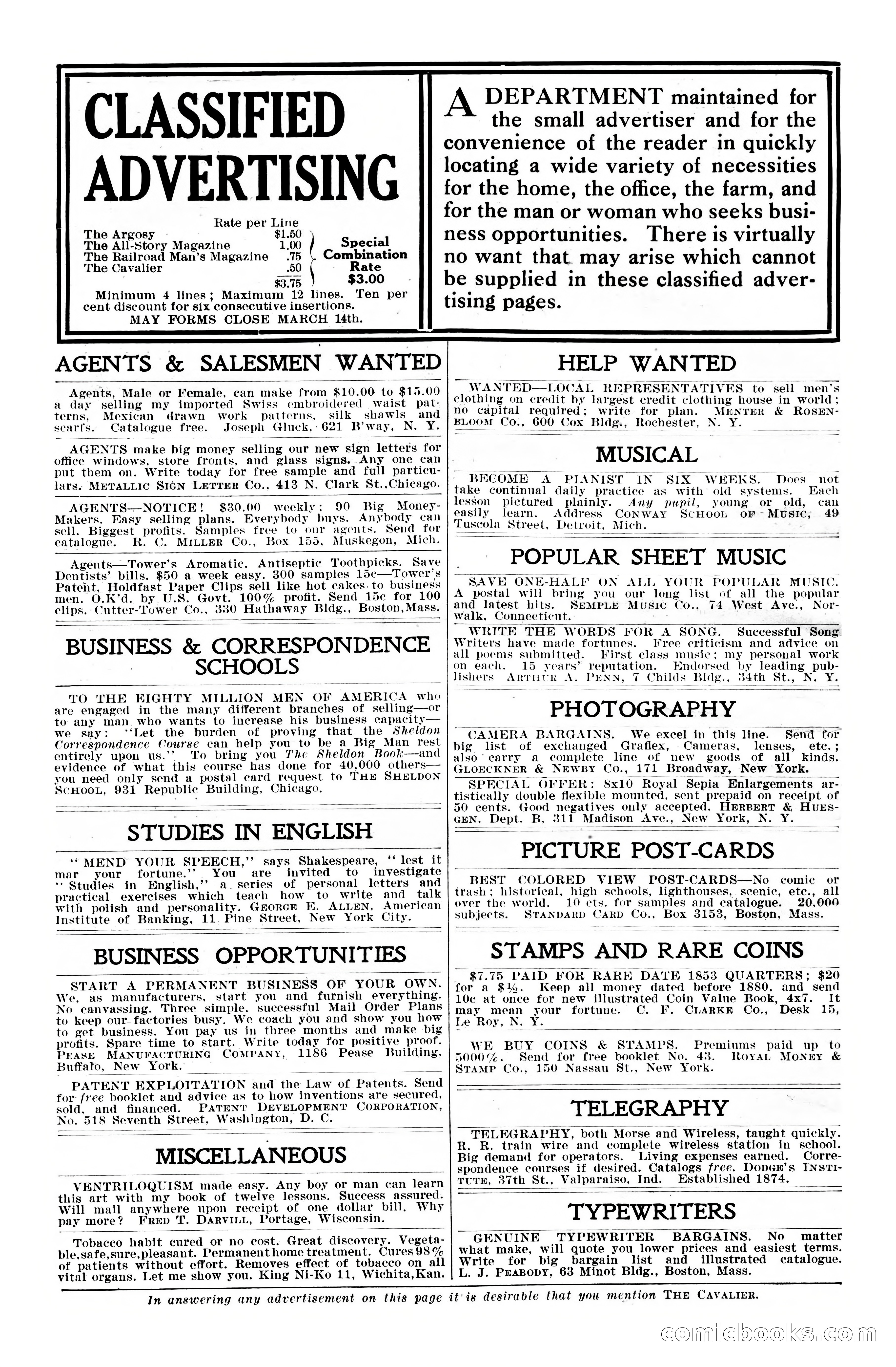 The Cavalier, April 1910 — page 6 of 225
