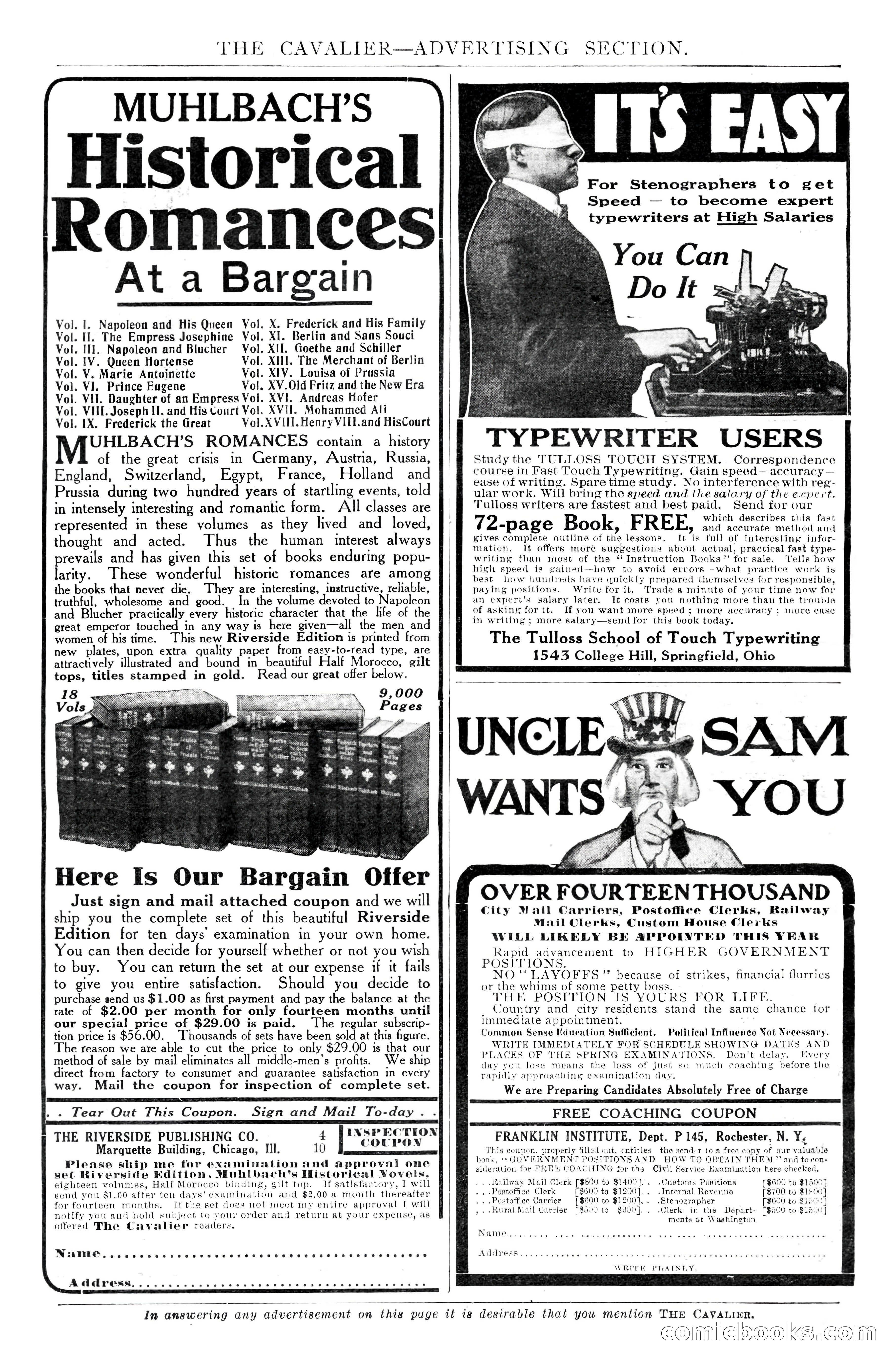The Cavalier, April 1910 — page 8 of 225