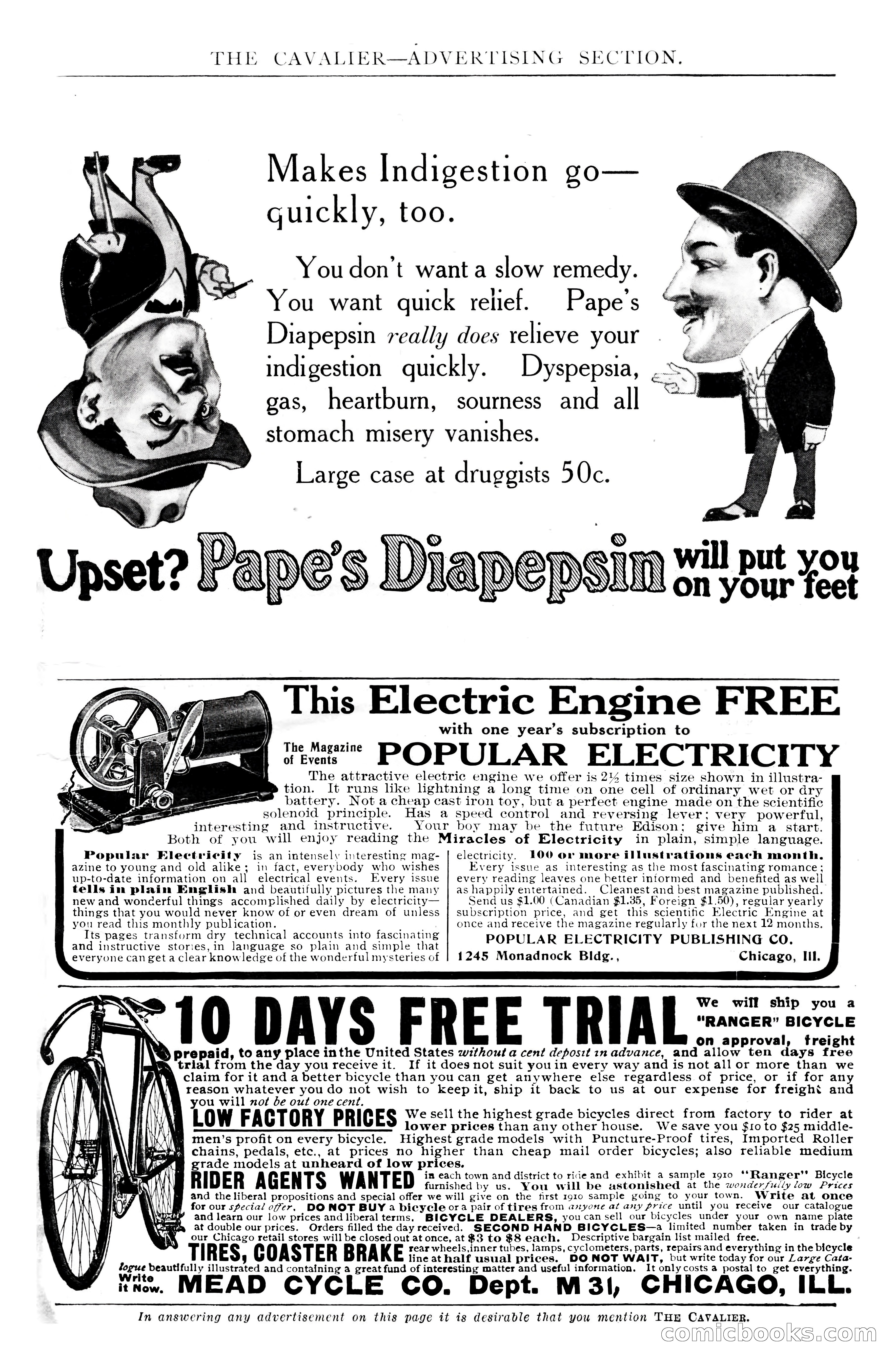 The Cavalier, April 1910 — page 9 of 225