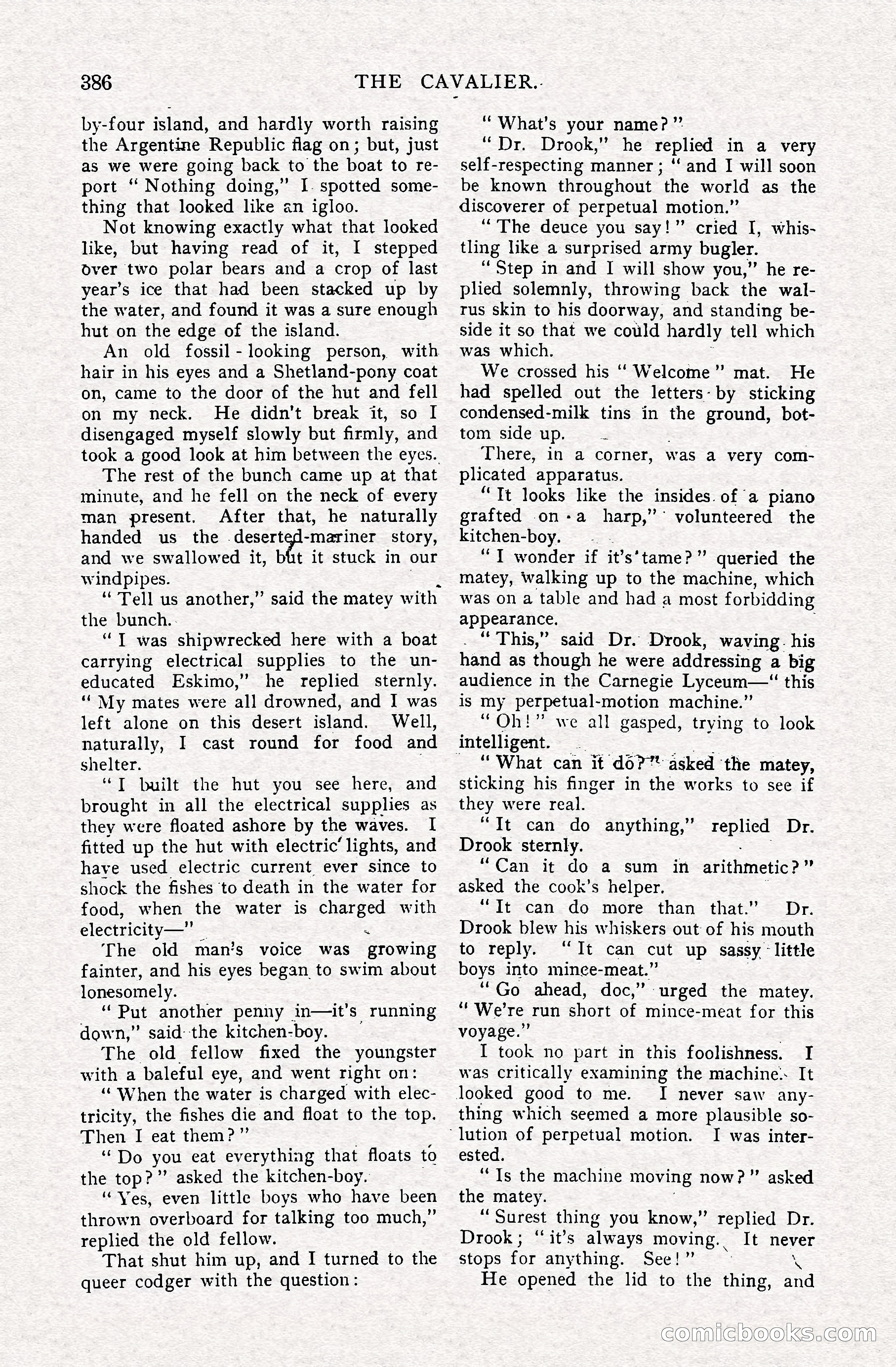 The Cavalier, April 1910 — page 12 of 225