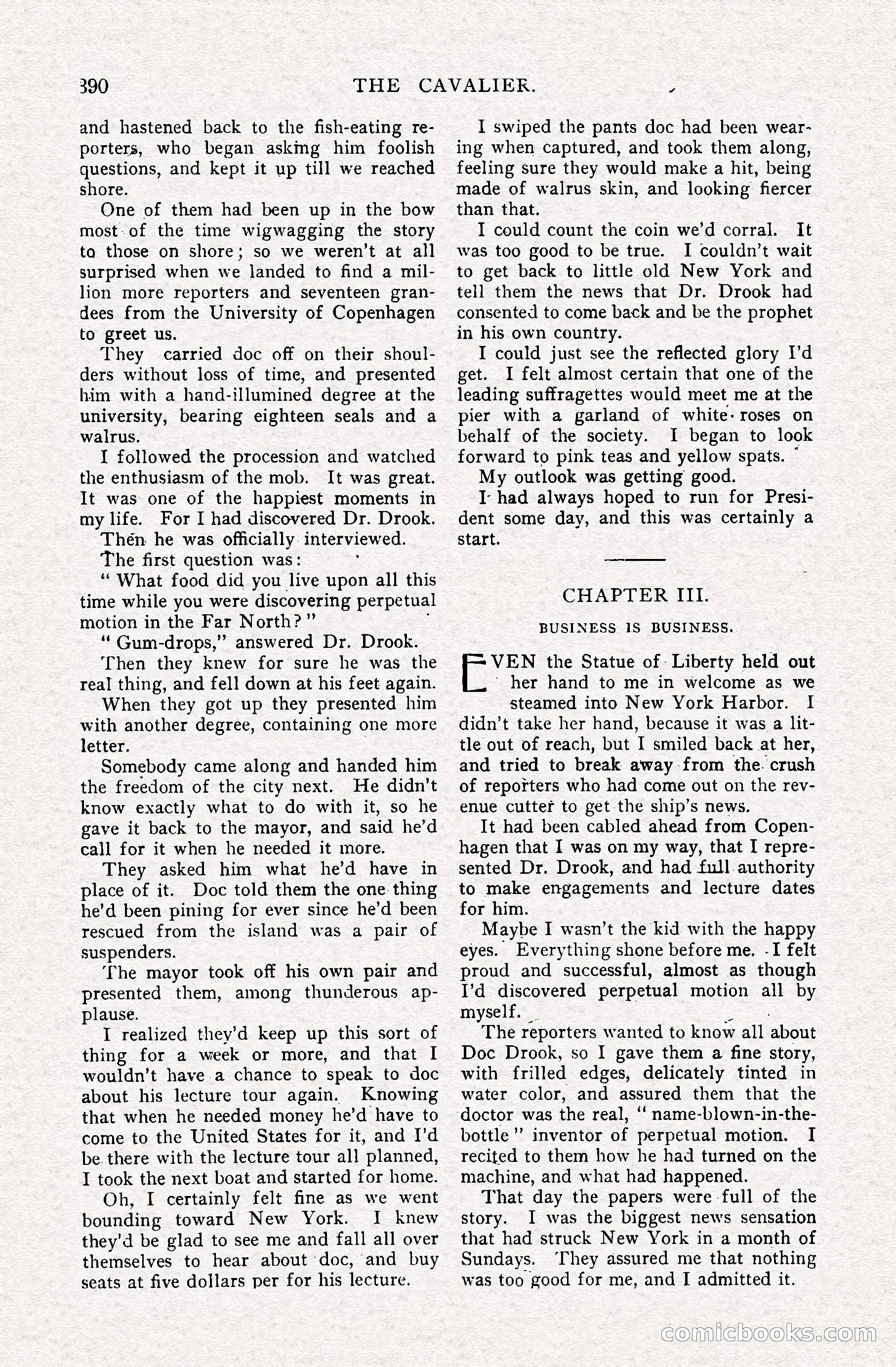 The Cavalier, April 1910 — page 16 of 225
