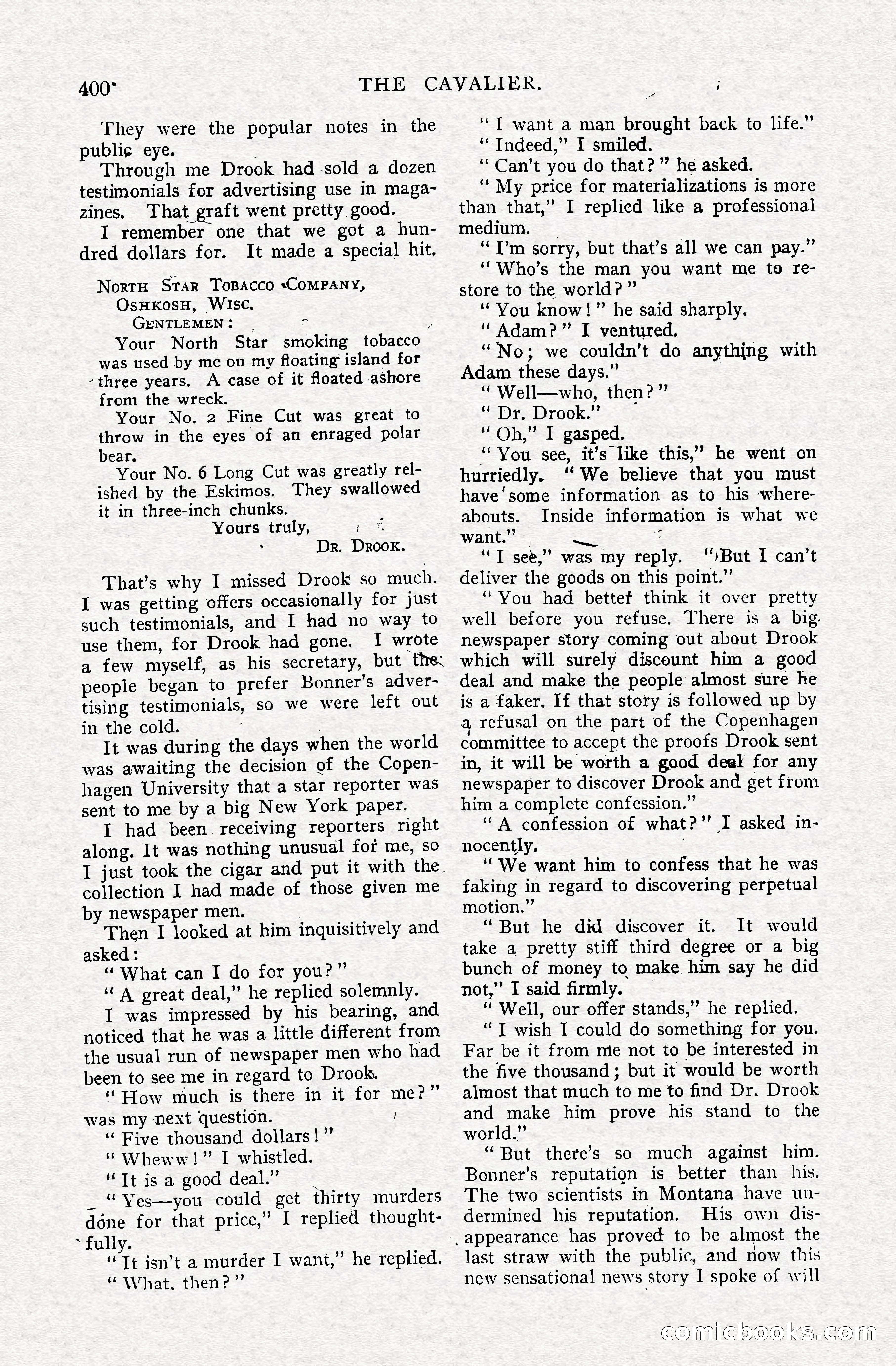 The Cavalier, April 1910 — page 26 of 225