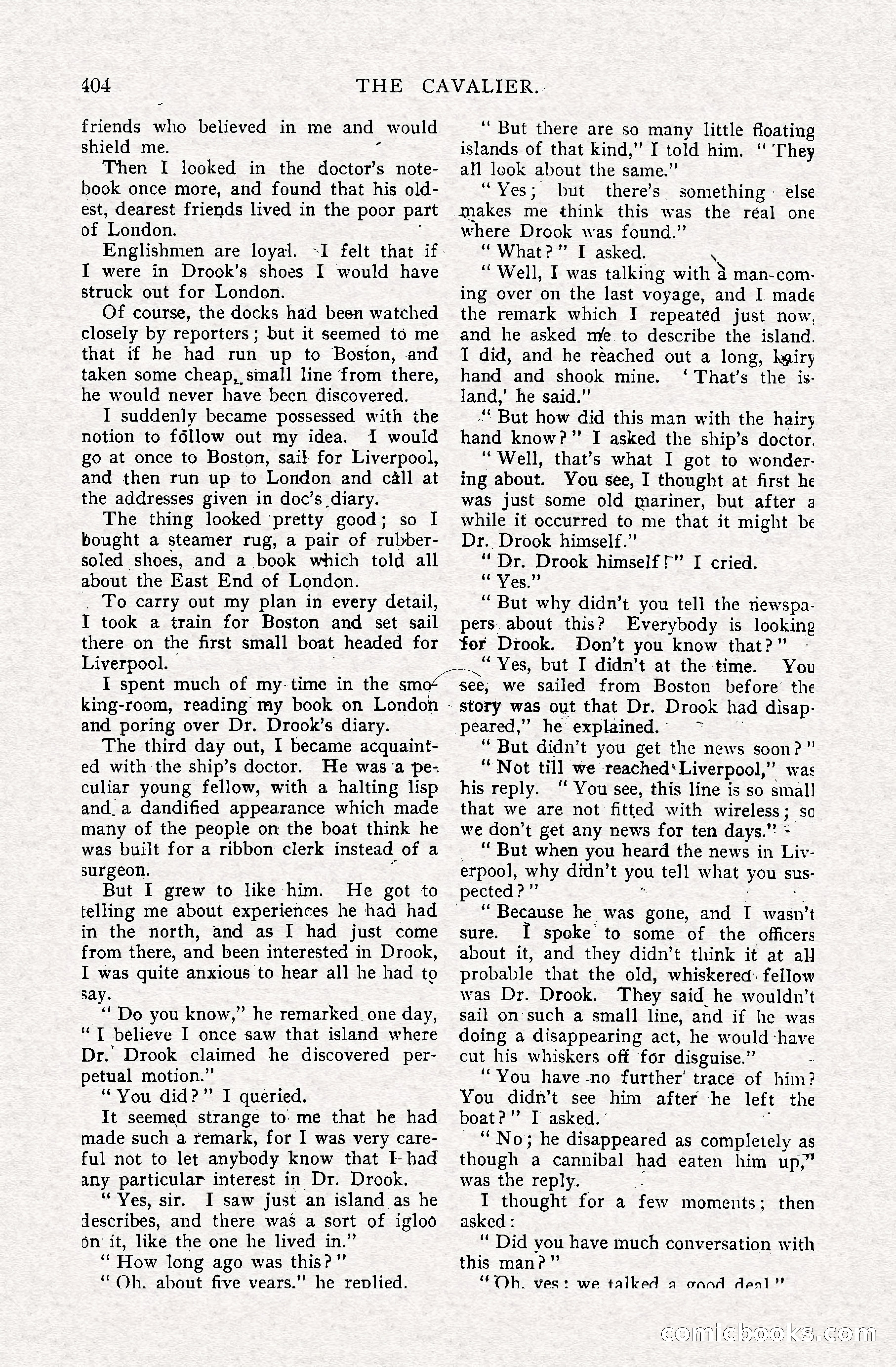 The Cavalier, April 1910 — page 30 of 225