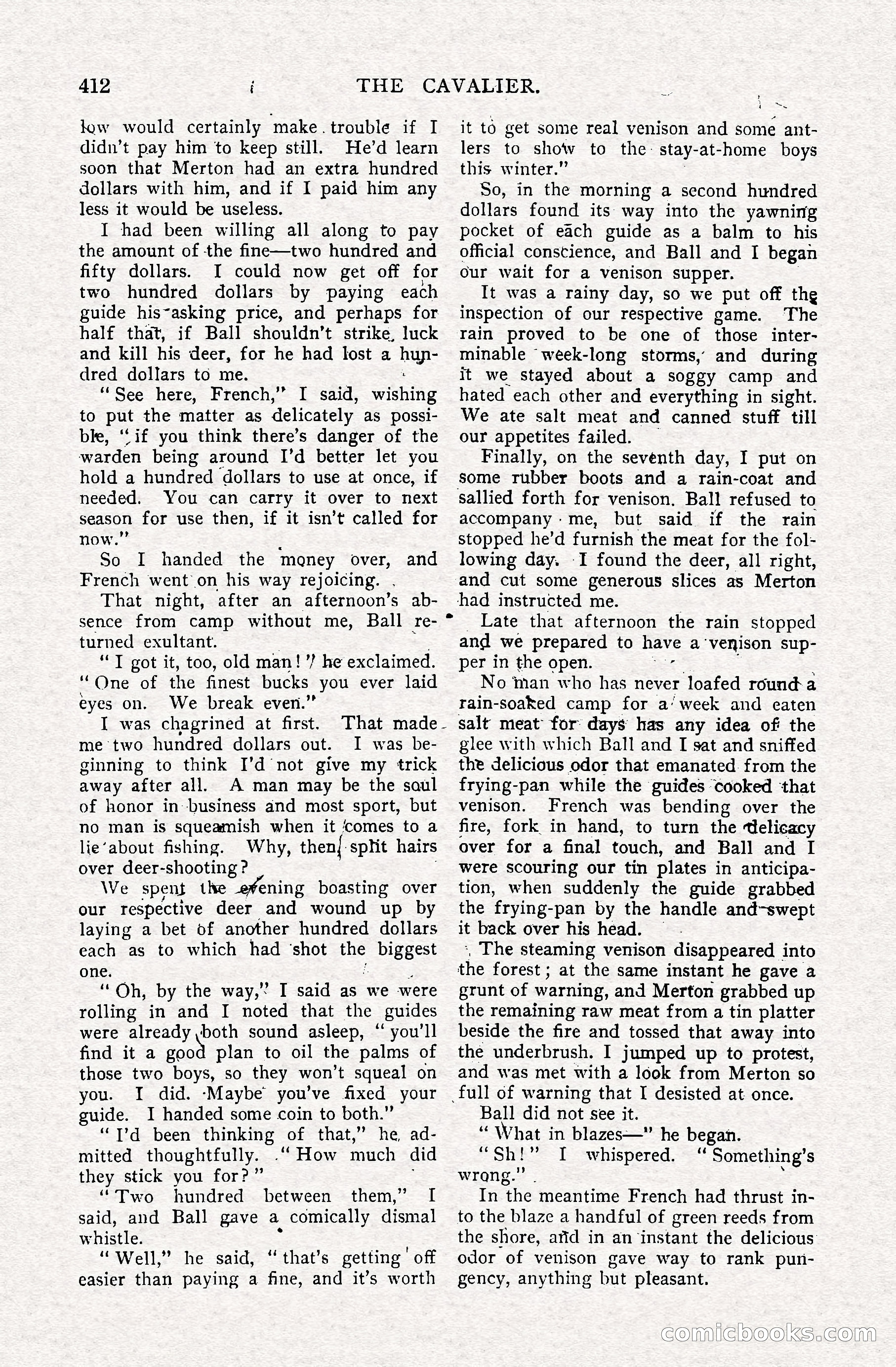 The Cavalier, April 1910 — page 38 of 225