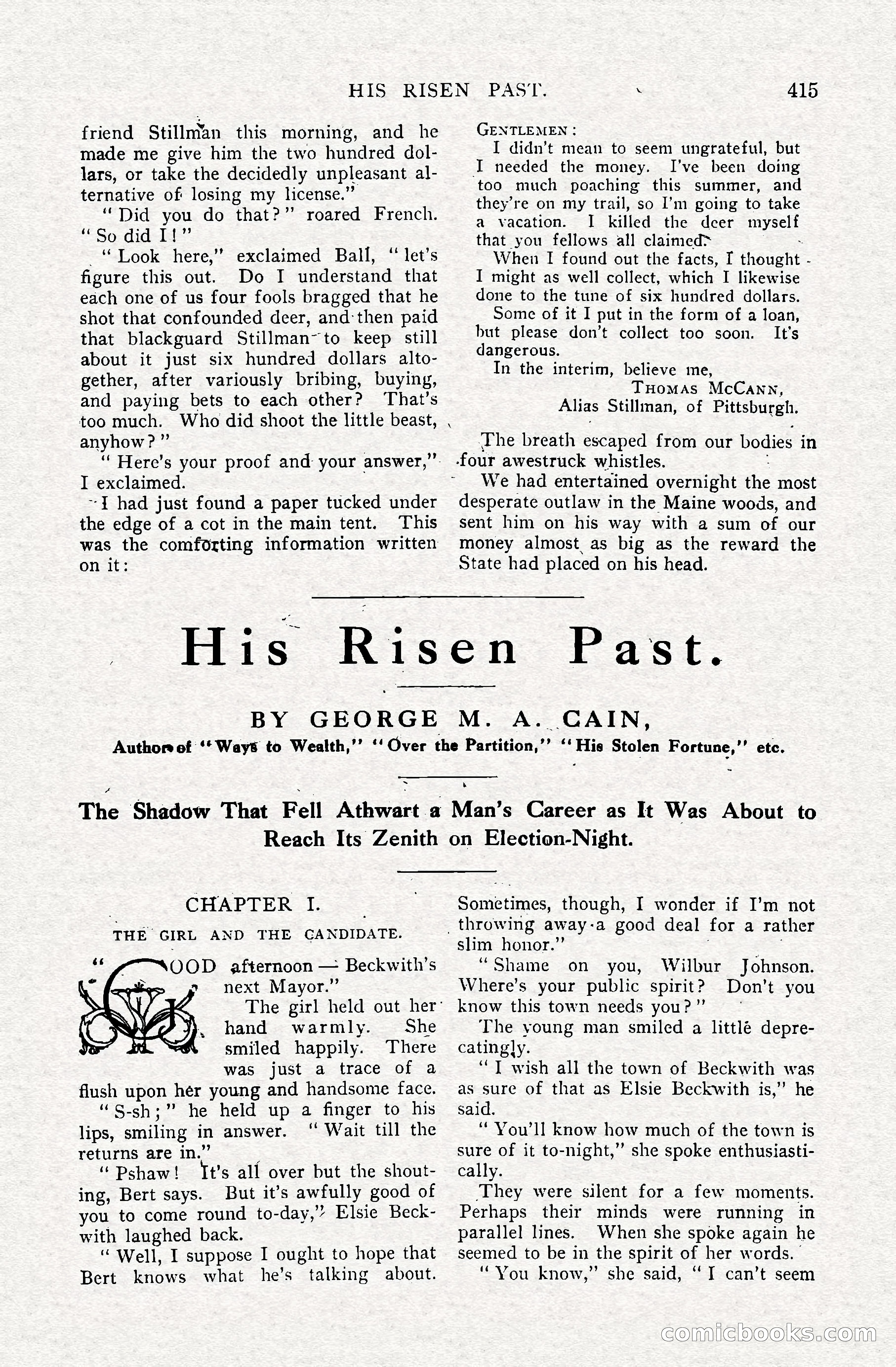 The Cavalier, April 1910 — page 41 of 225