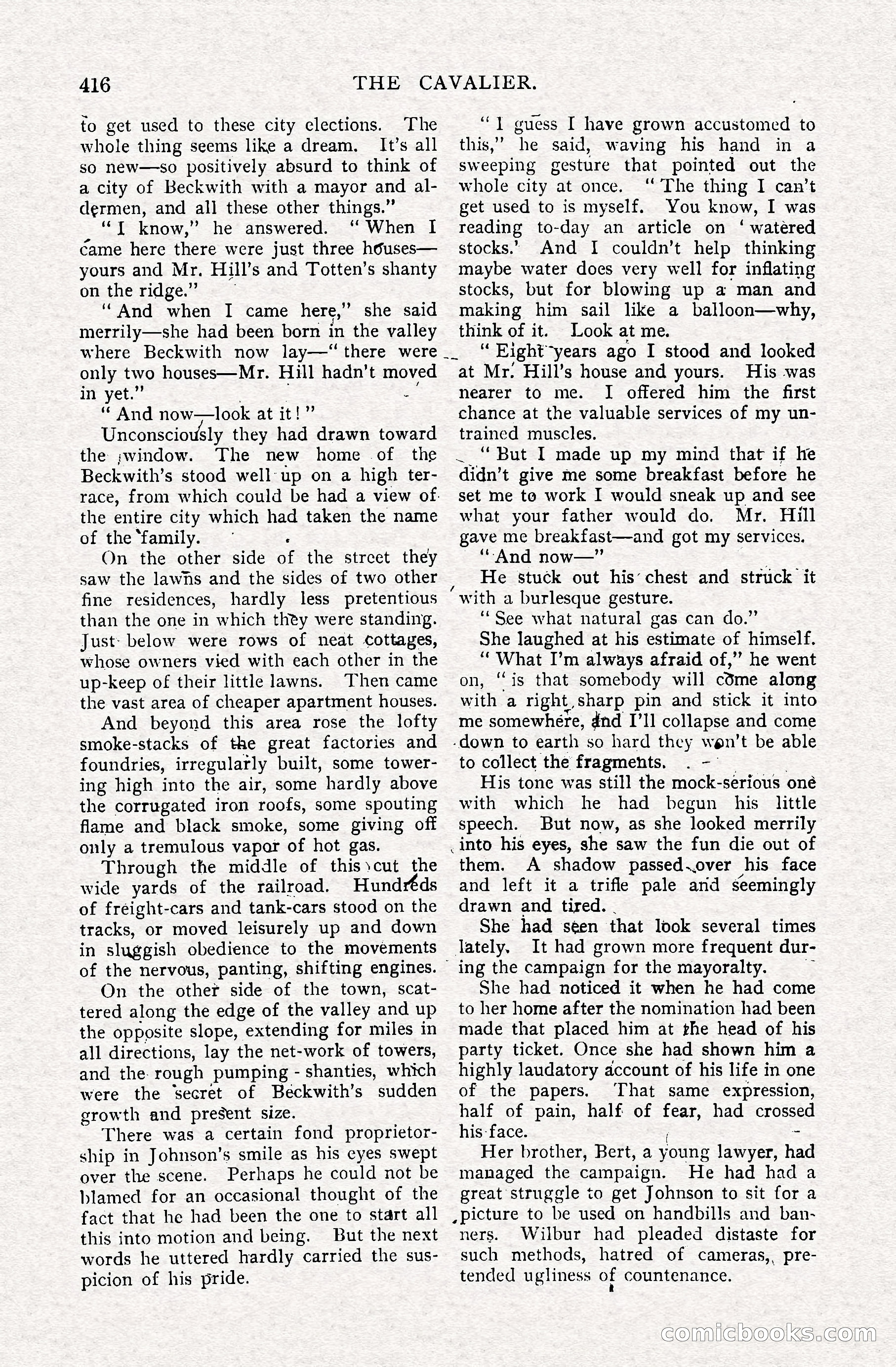 The Cavalier, April 1910 — page 42 of 225