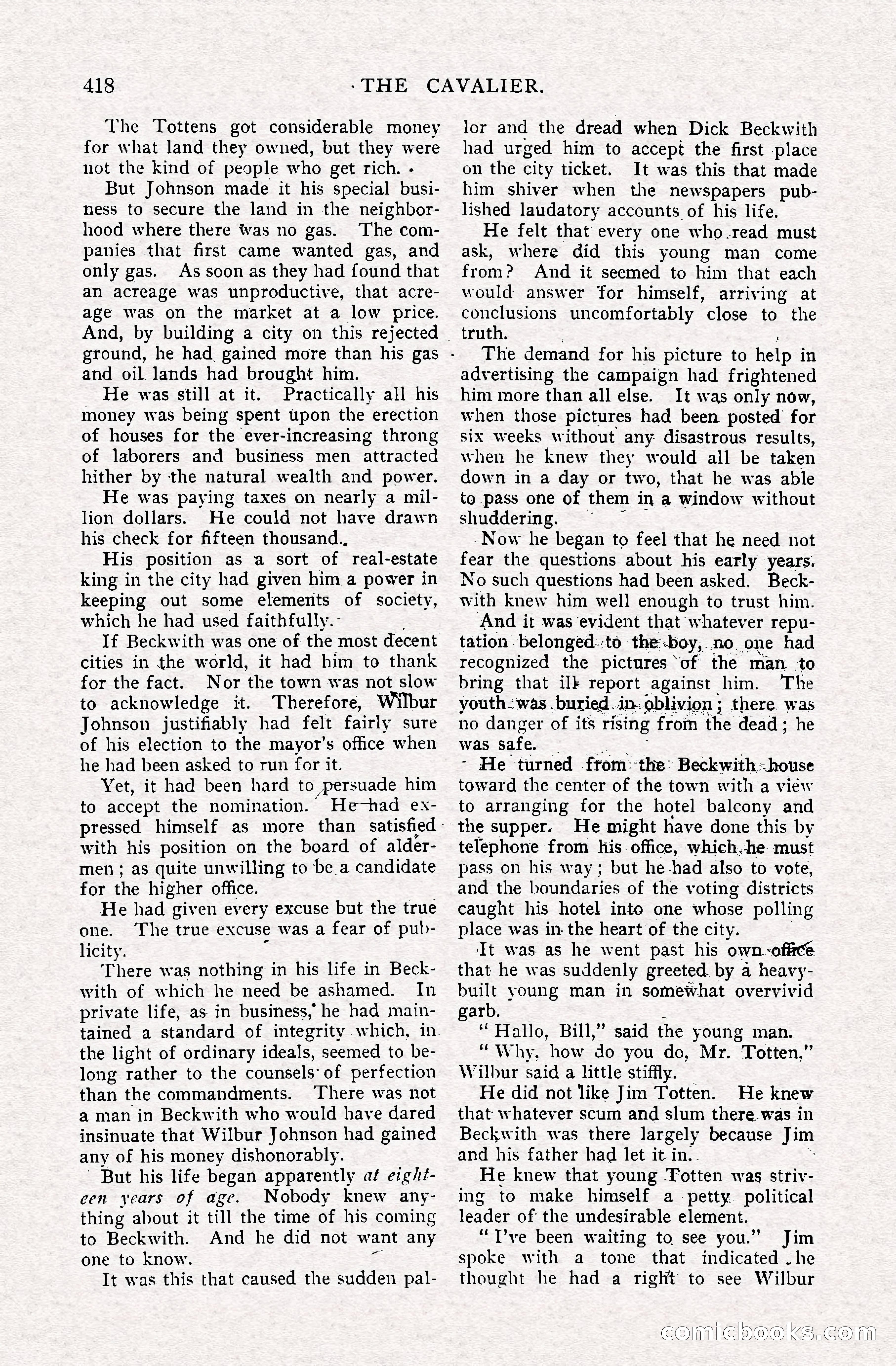 The Cavalier, April 1910 — page 44 of 225