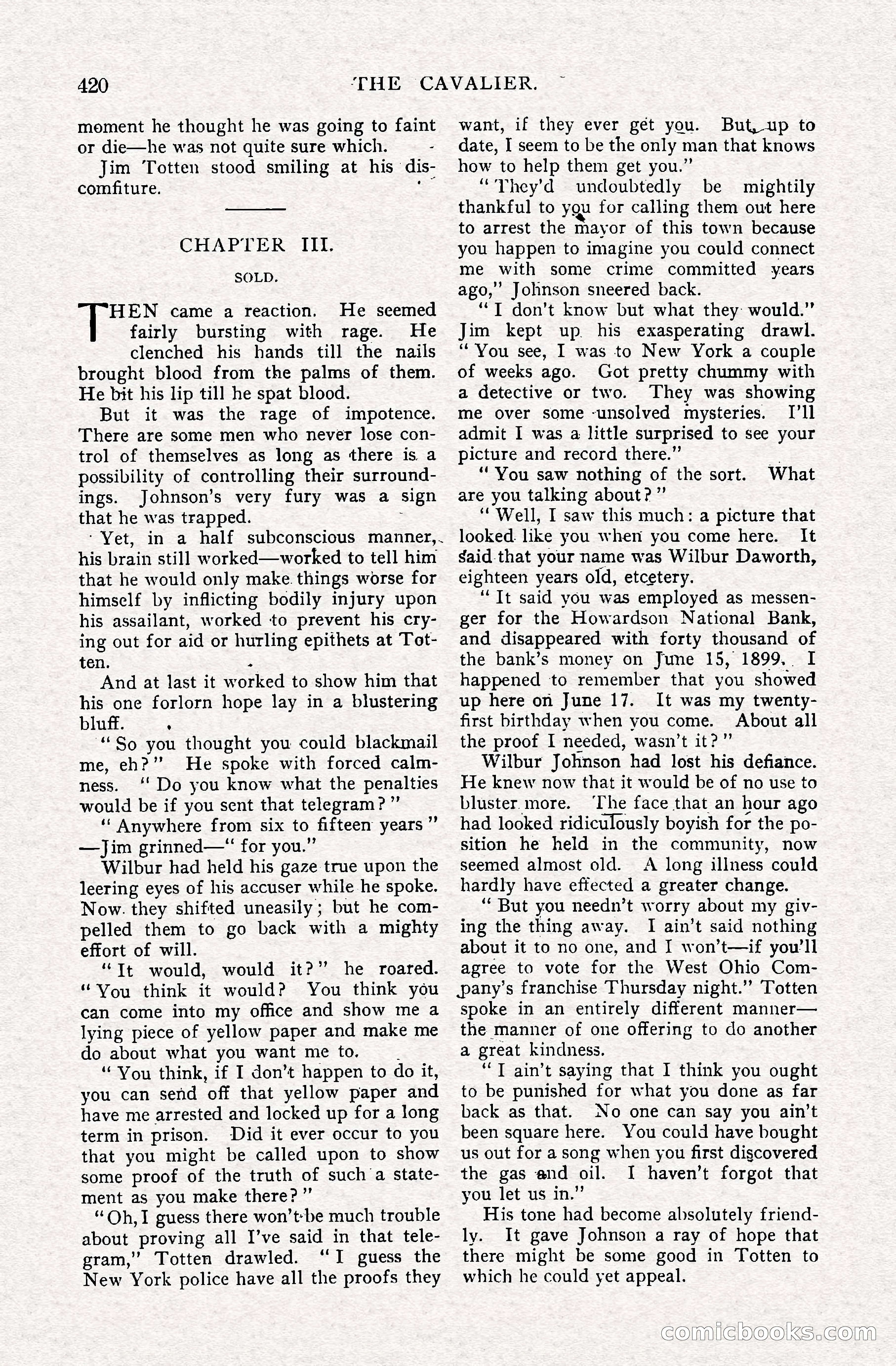 The Cavalier, April 1910 — page 46 of 225