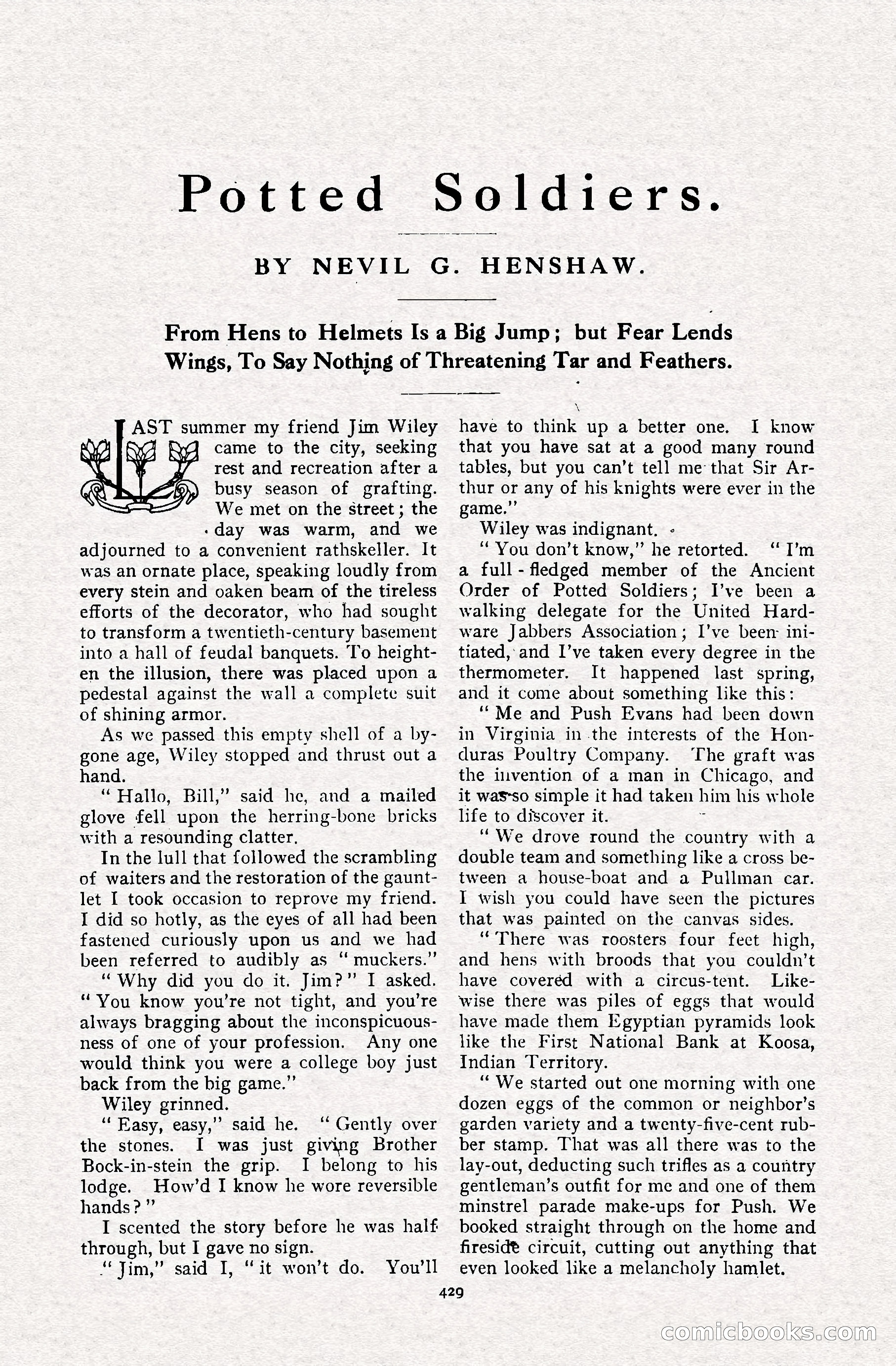The Cavalier, April 1910 — page 55 of 225