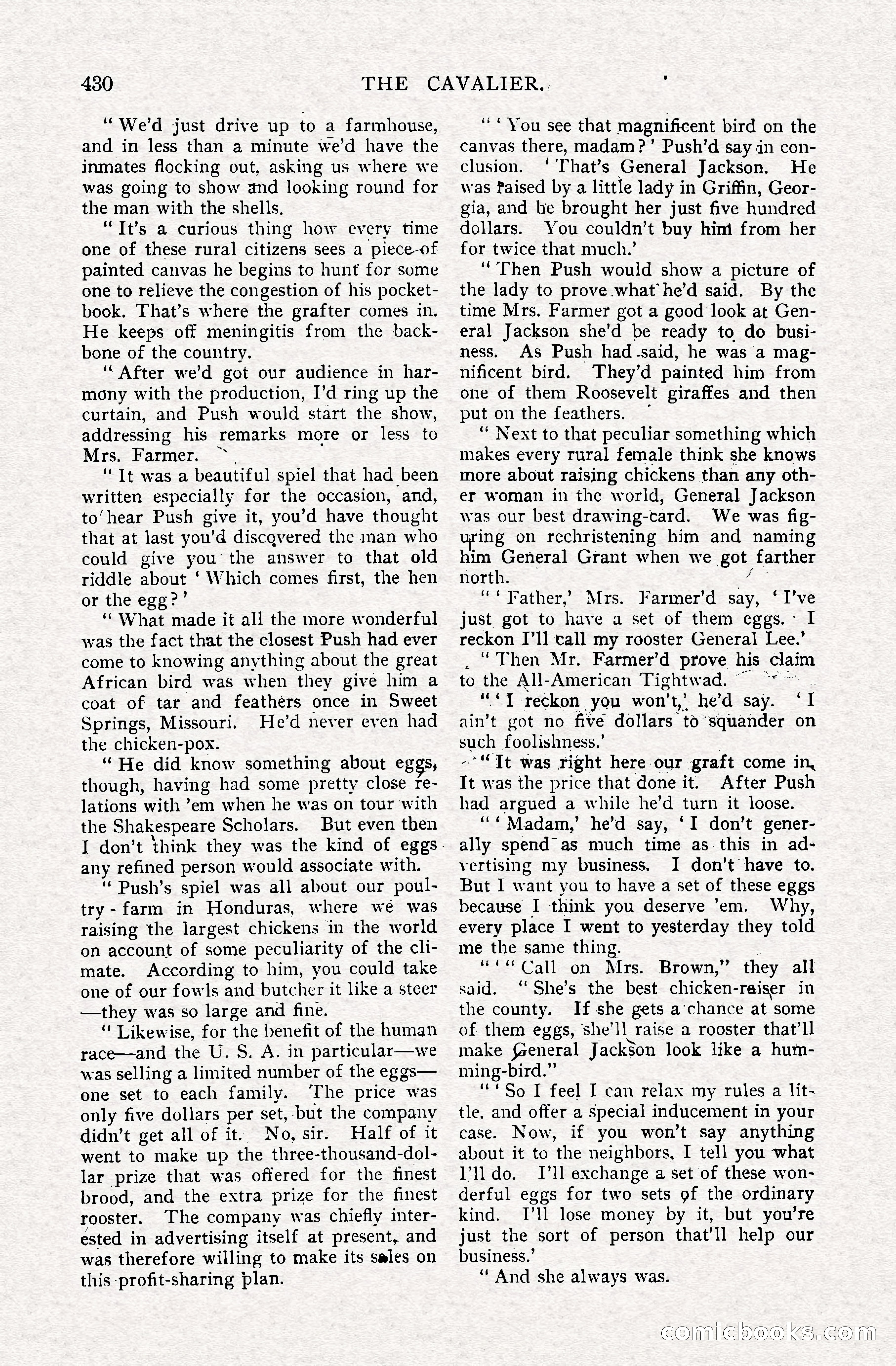 The Cavalier, April 1910 — page 56 of 225