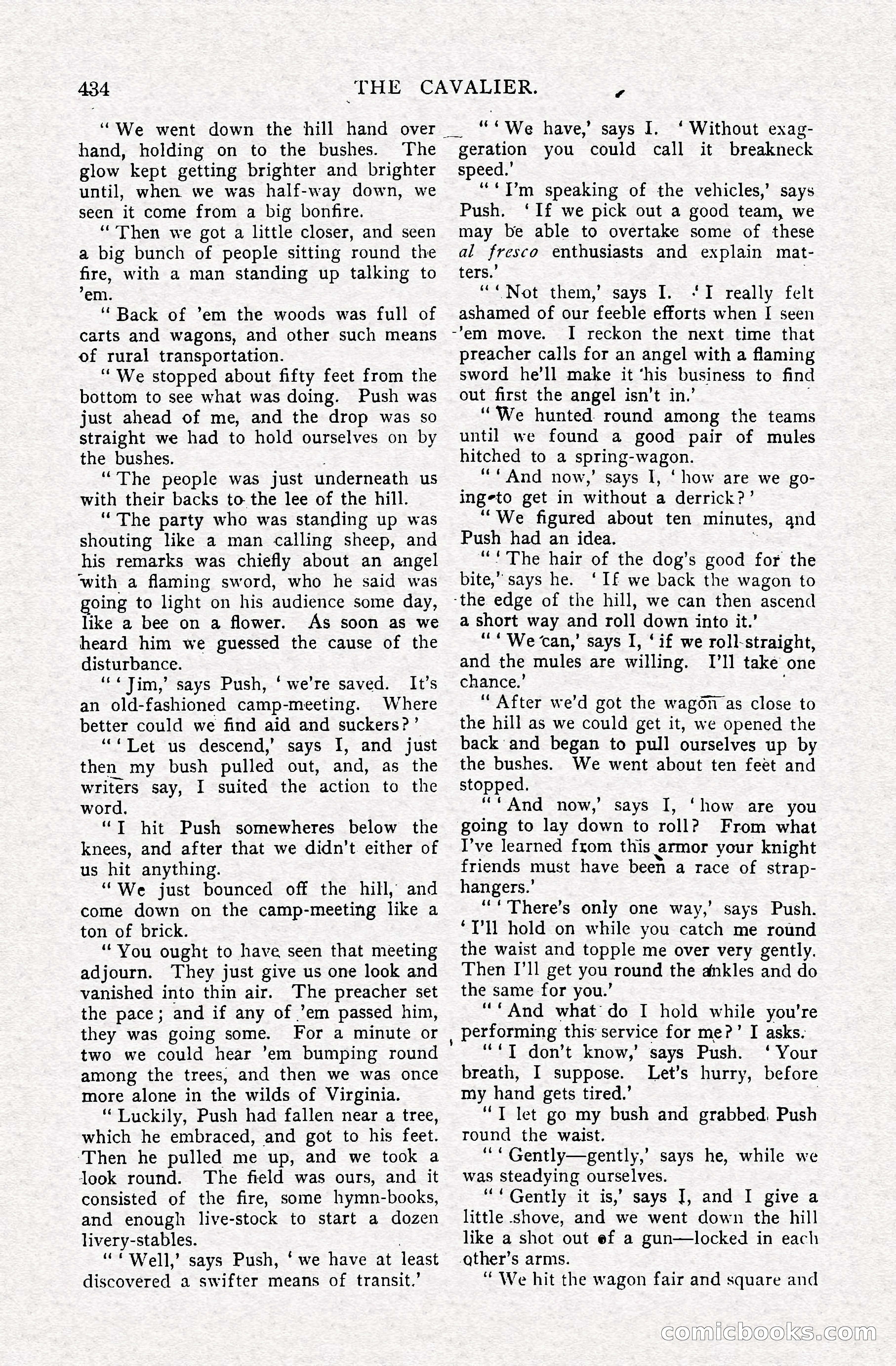 The Cavalier, April 1910 — page 60 of 225