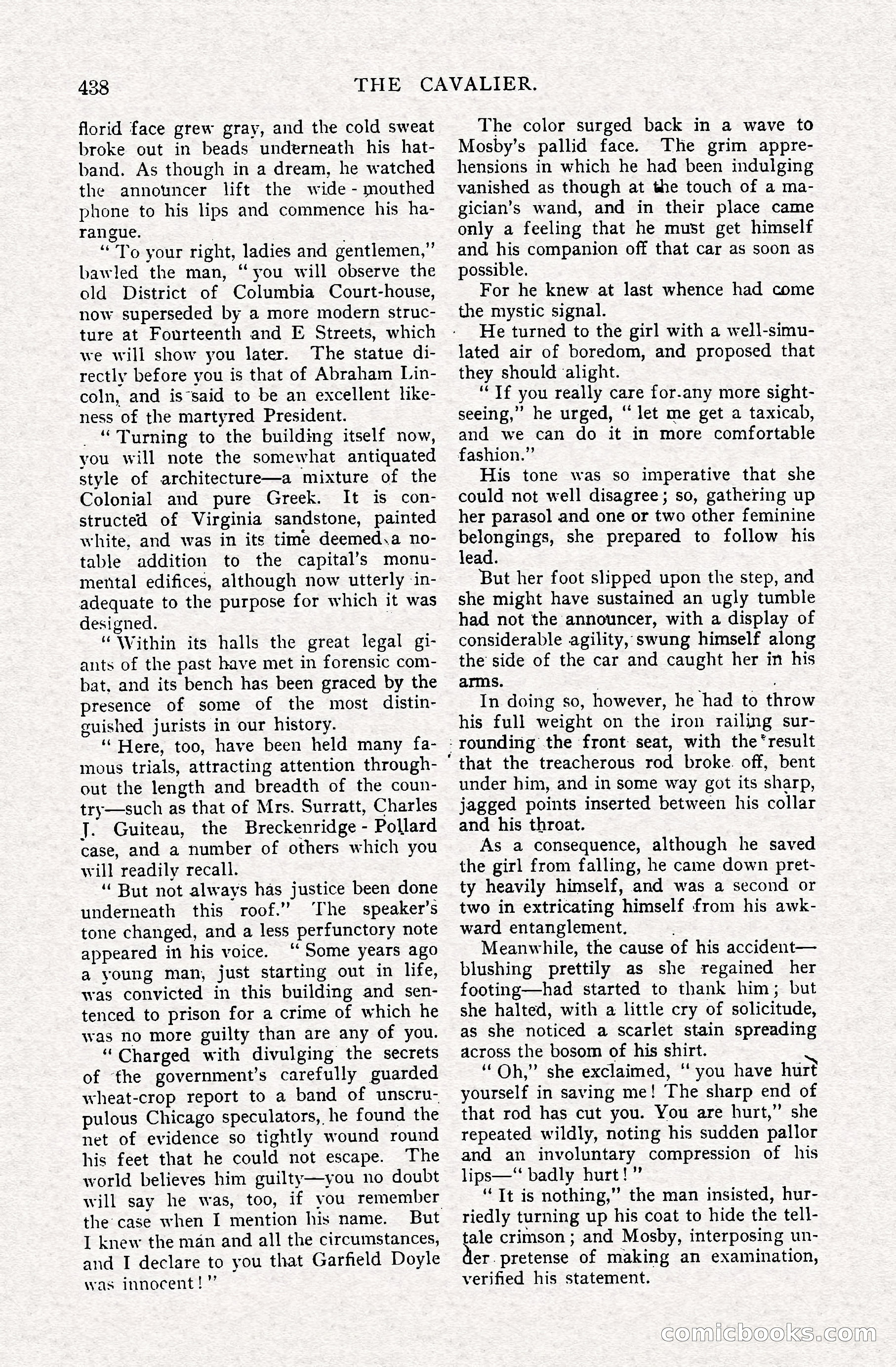 The Cavalier, April 1910 — page 64 of 225