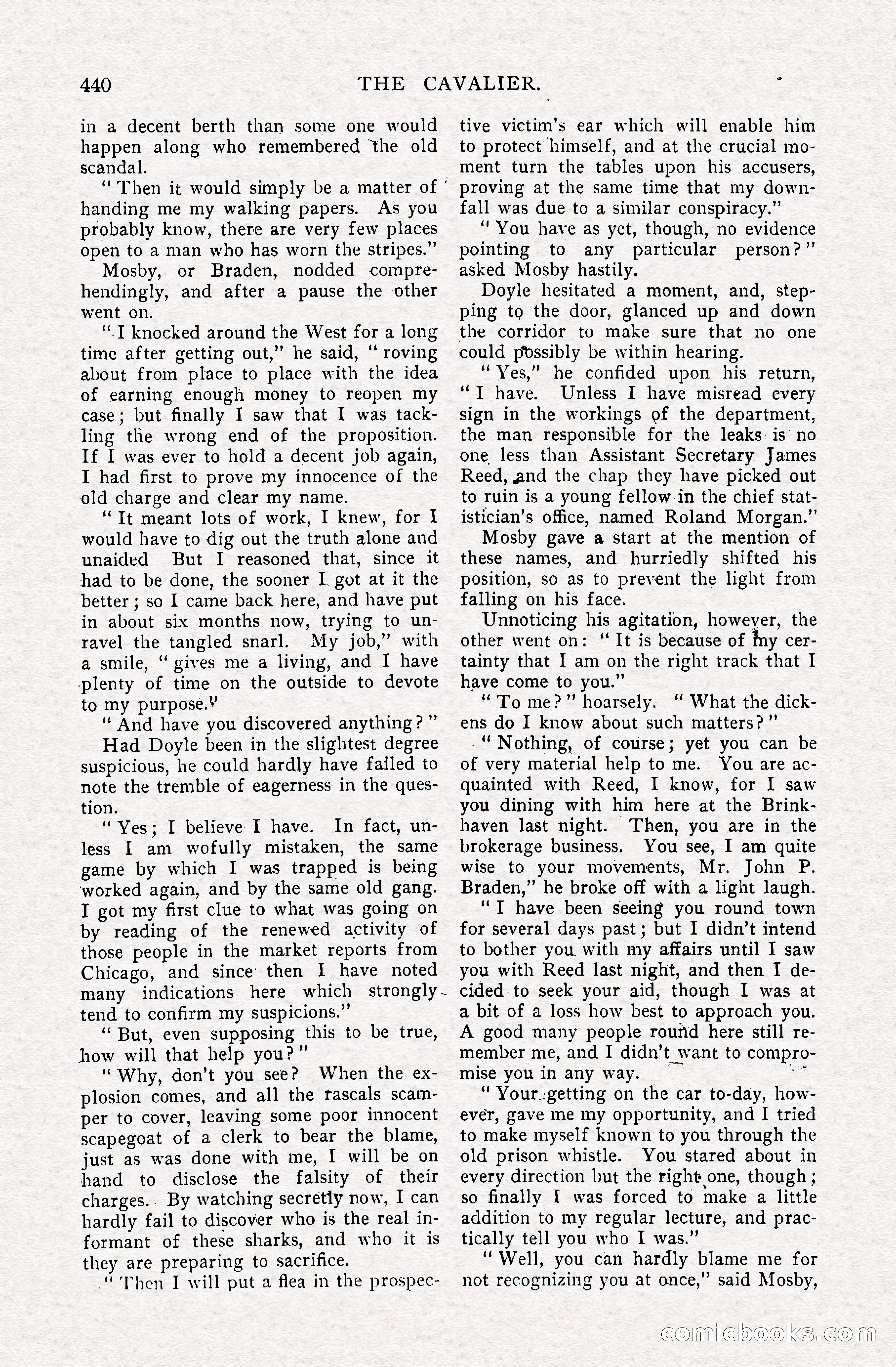 The Cavalier, April 1910 — page 66 of 225