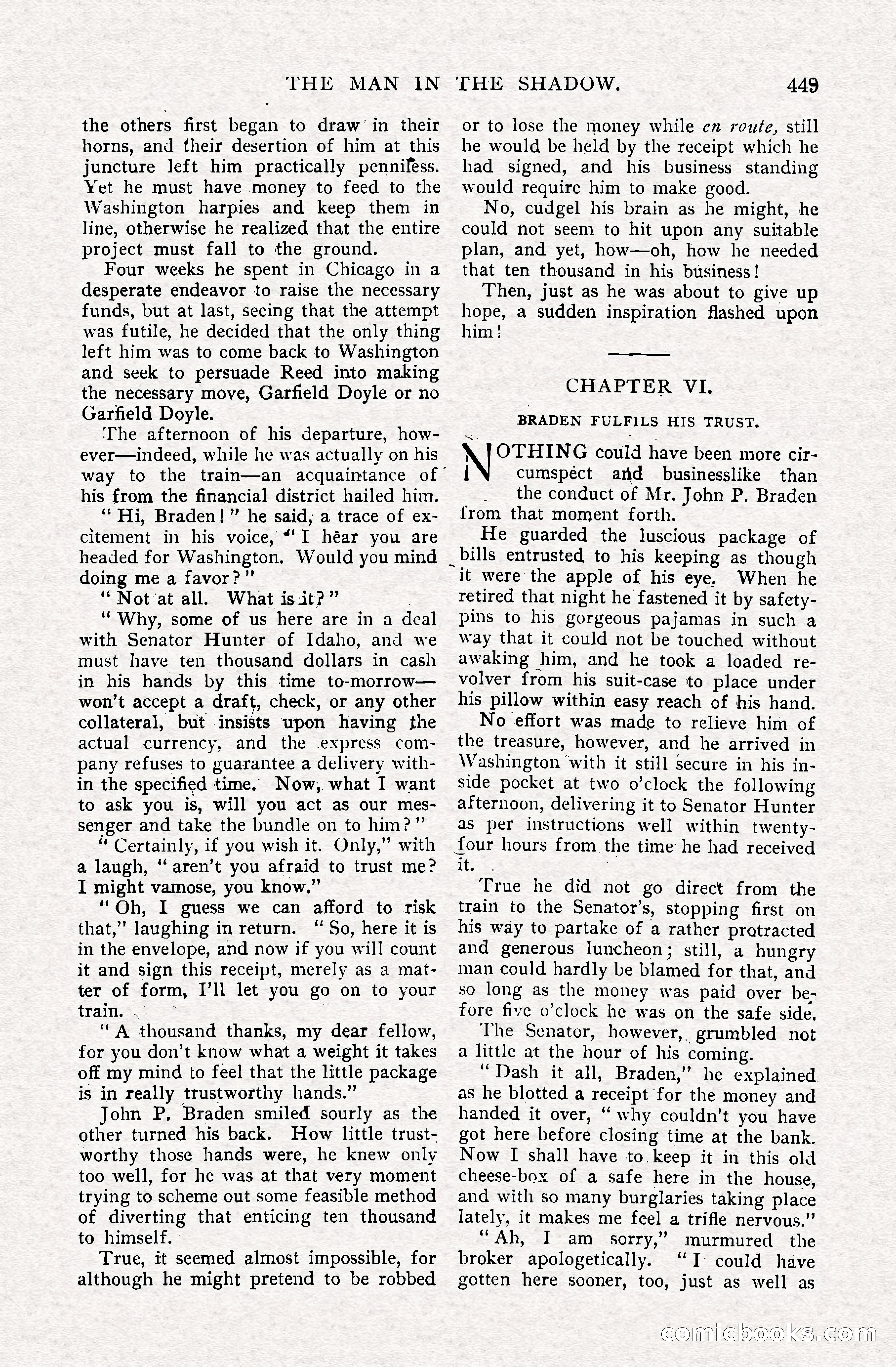 The Cavalier, April 1910 — page 75 of 225