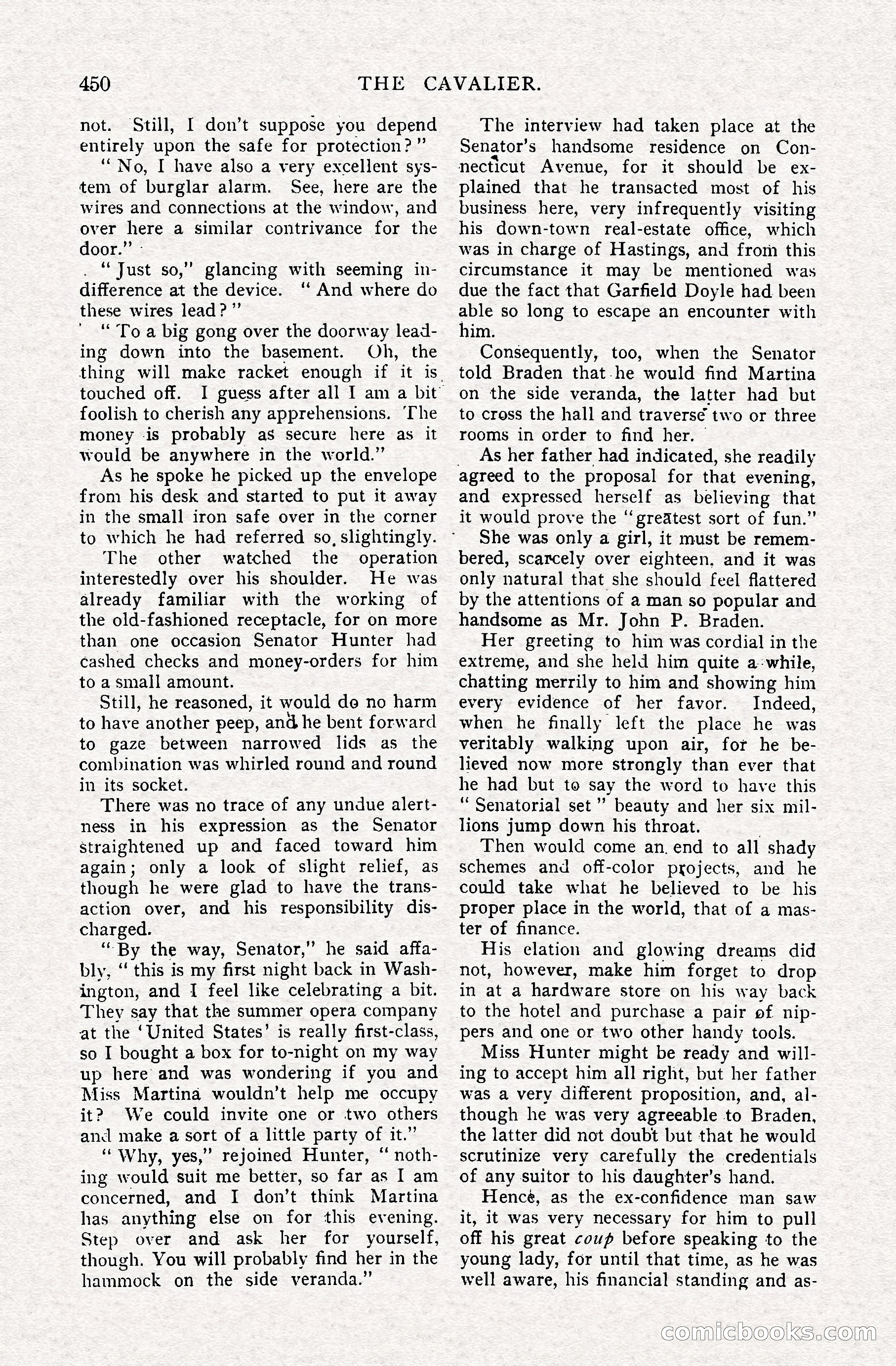 The Cavalier, April 1910 — page 76 of 225