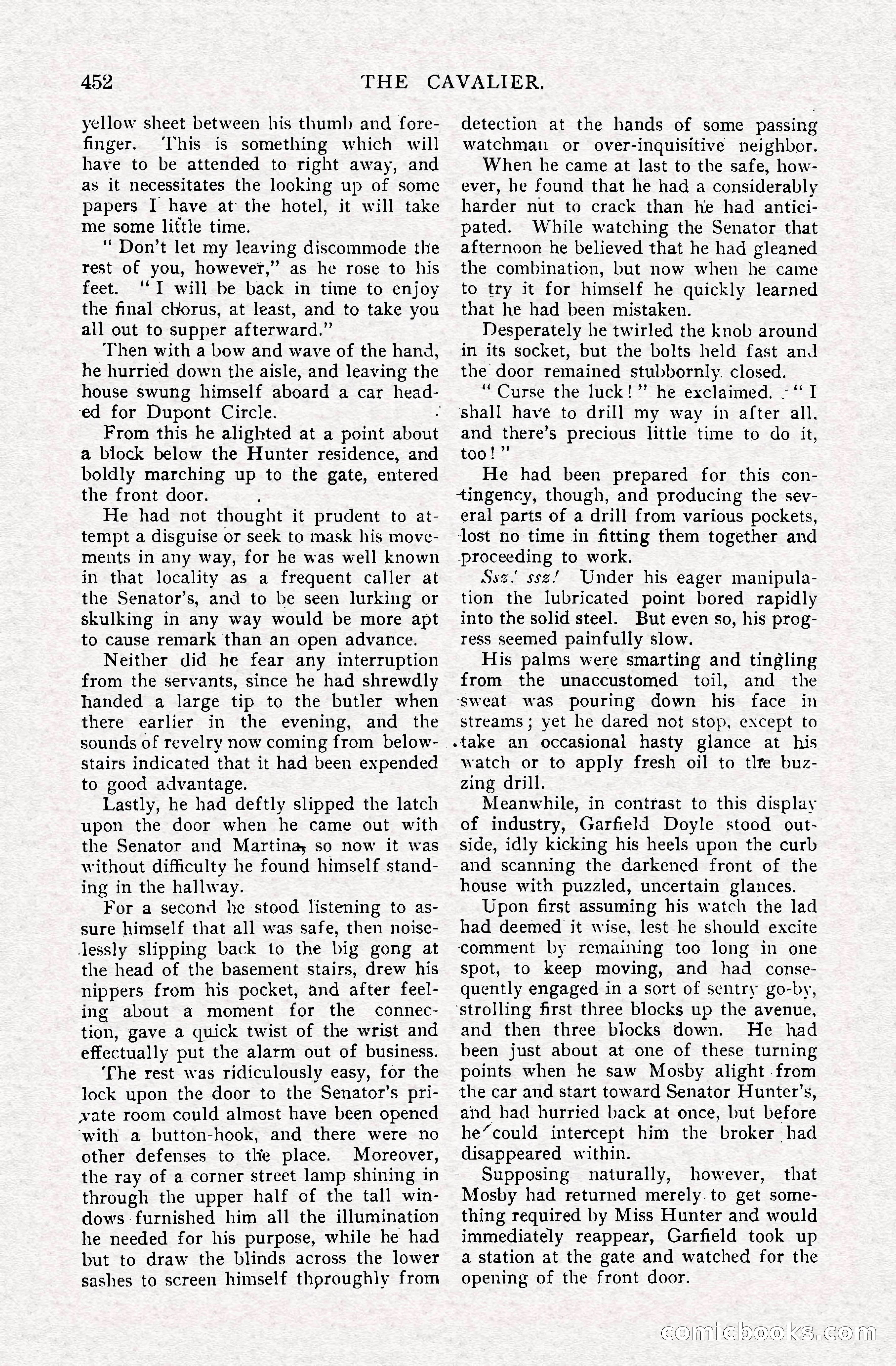The Cavalier, April 1910 — page 78 of 225