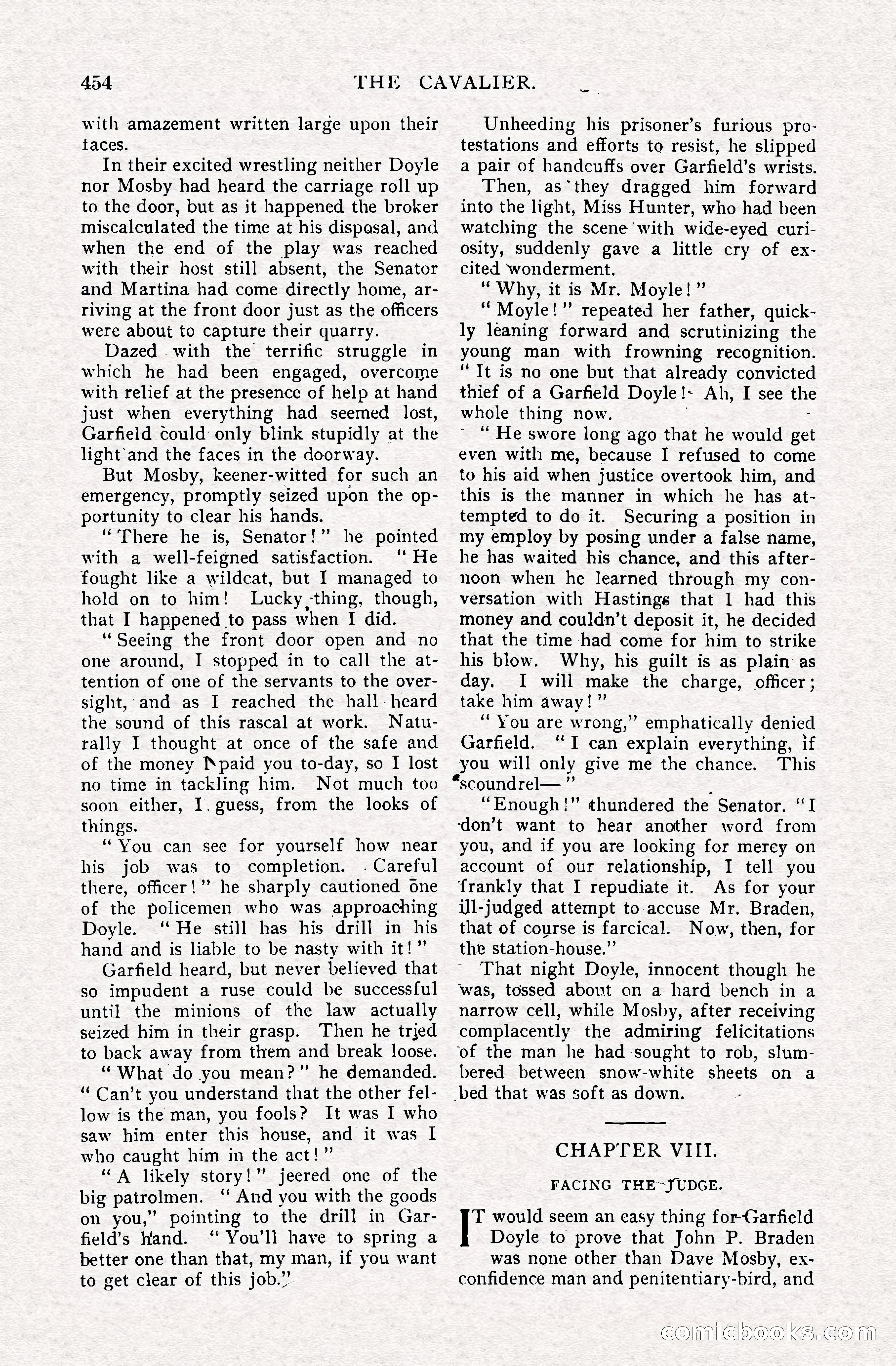 The Cavalier, April 1910 — page 80 of 225