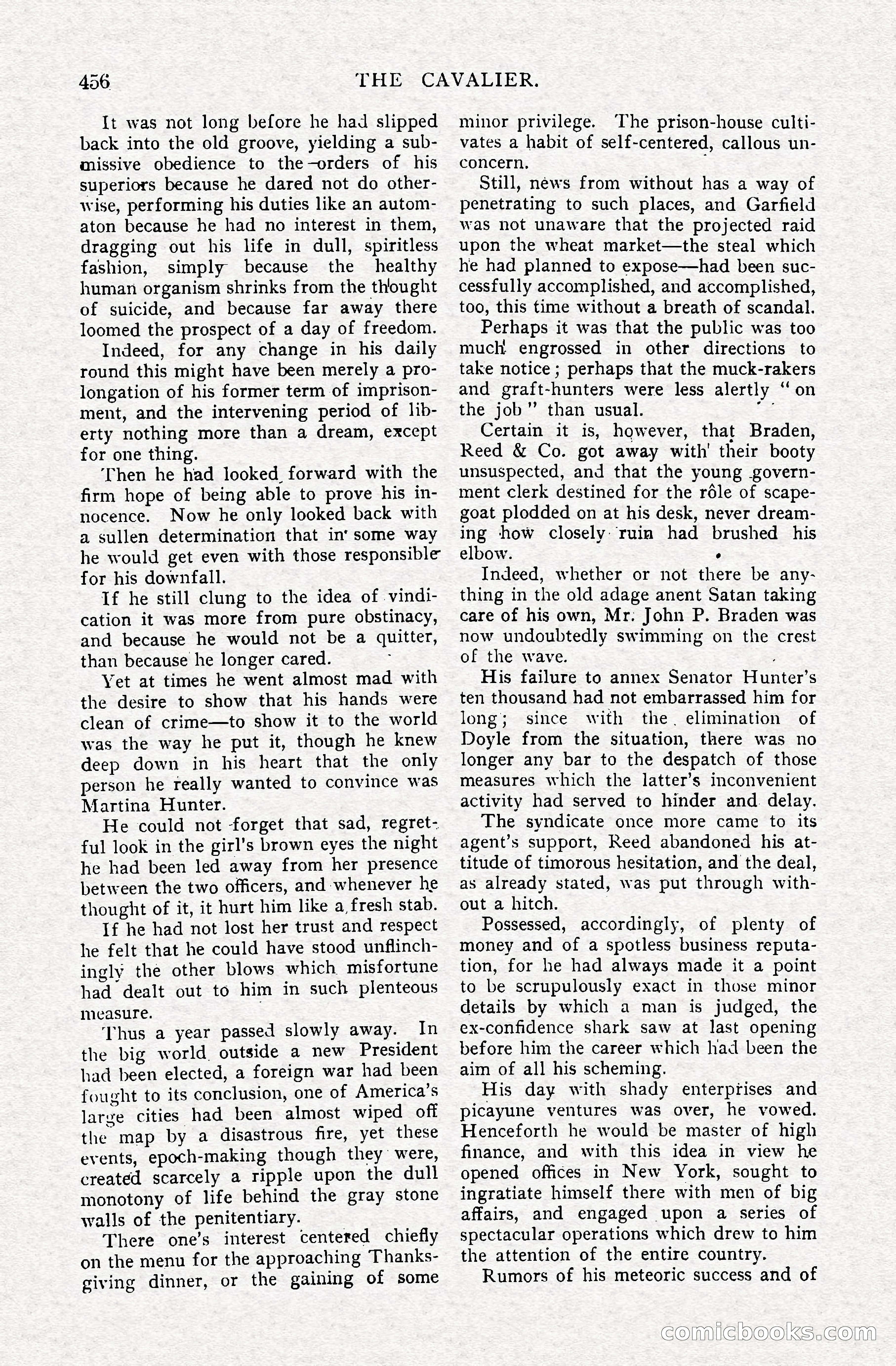 The Cavalier, April 1910 — page 82 of 225