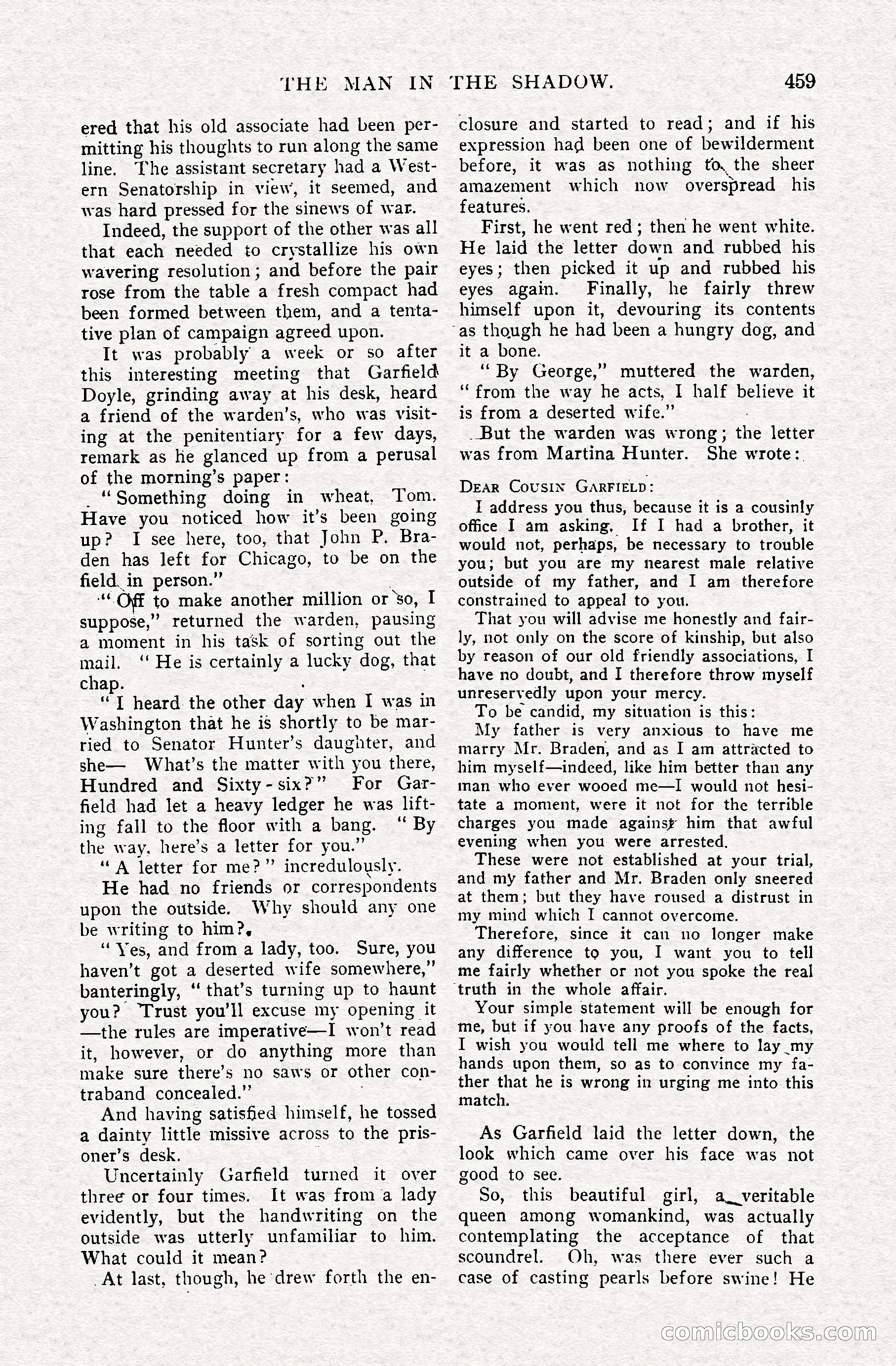 The Cavalier, April 1910 — page 85 of 225