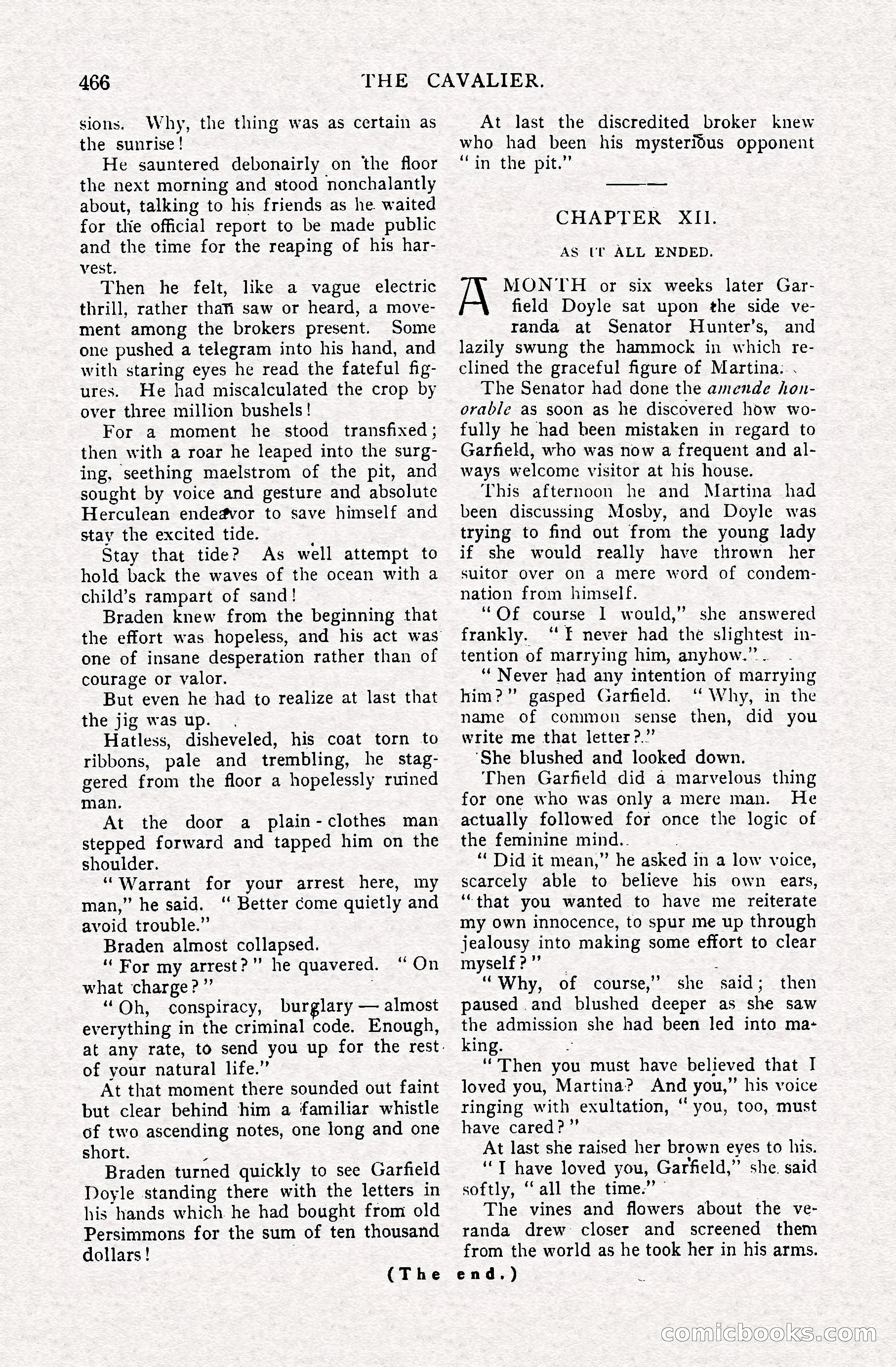 The Cavalier, April 1910 — page 92 of 225