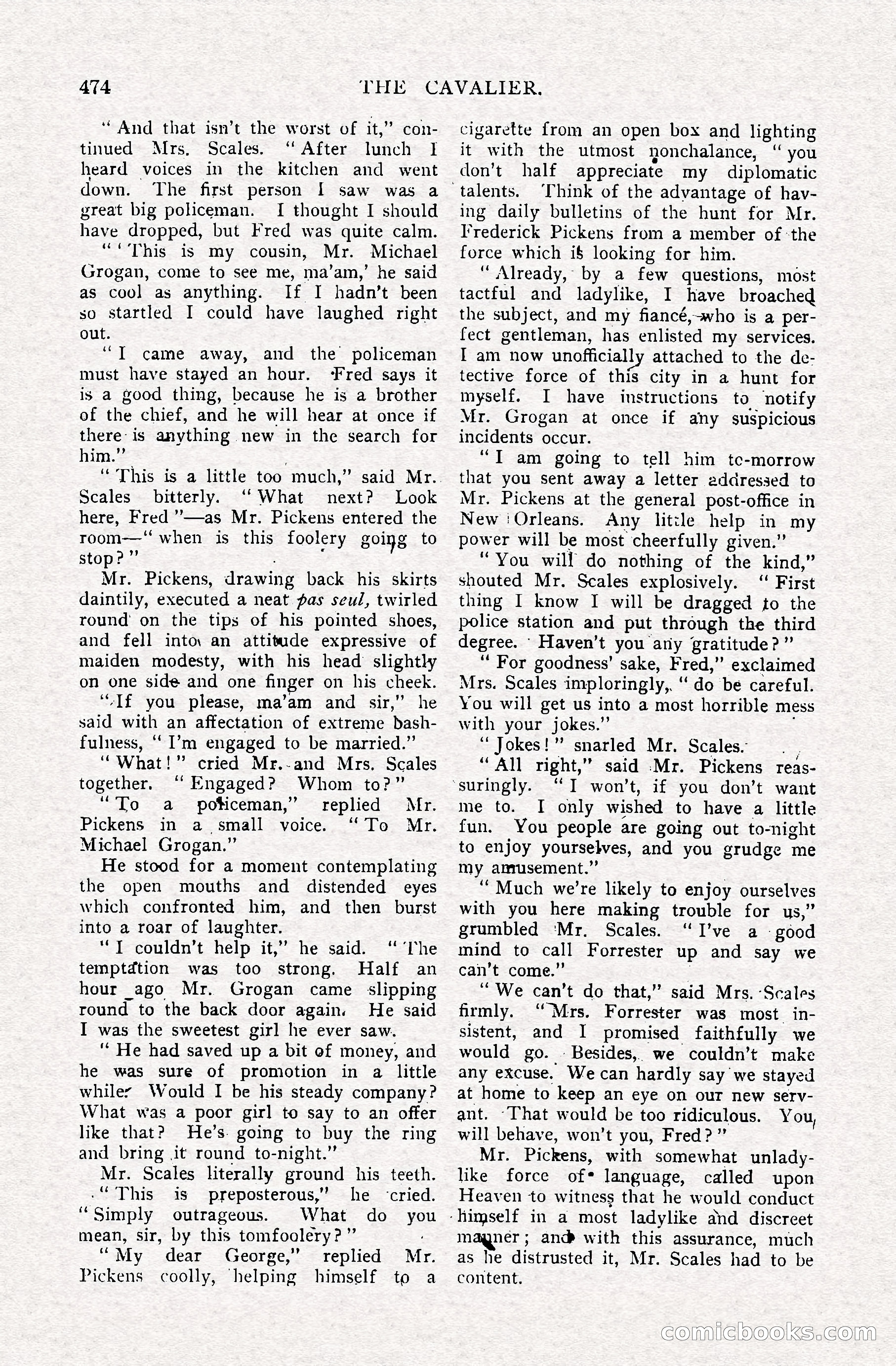 The Cavalier, April 1910 — page 100 of 225