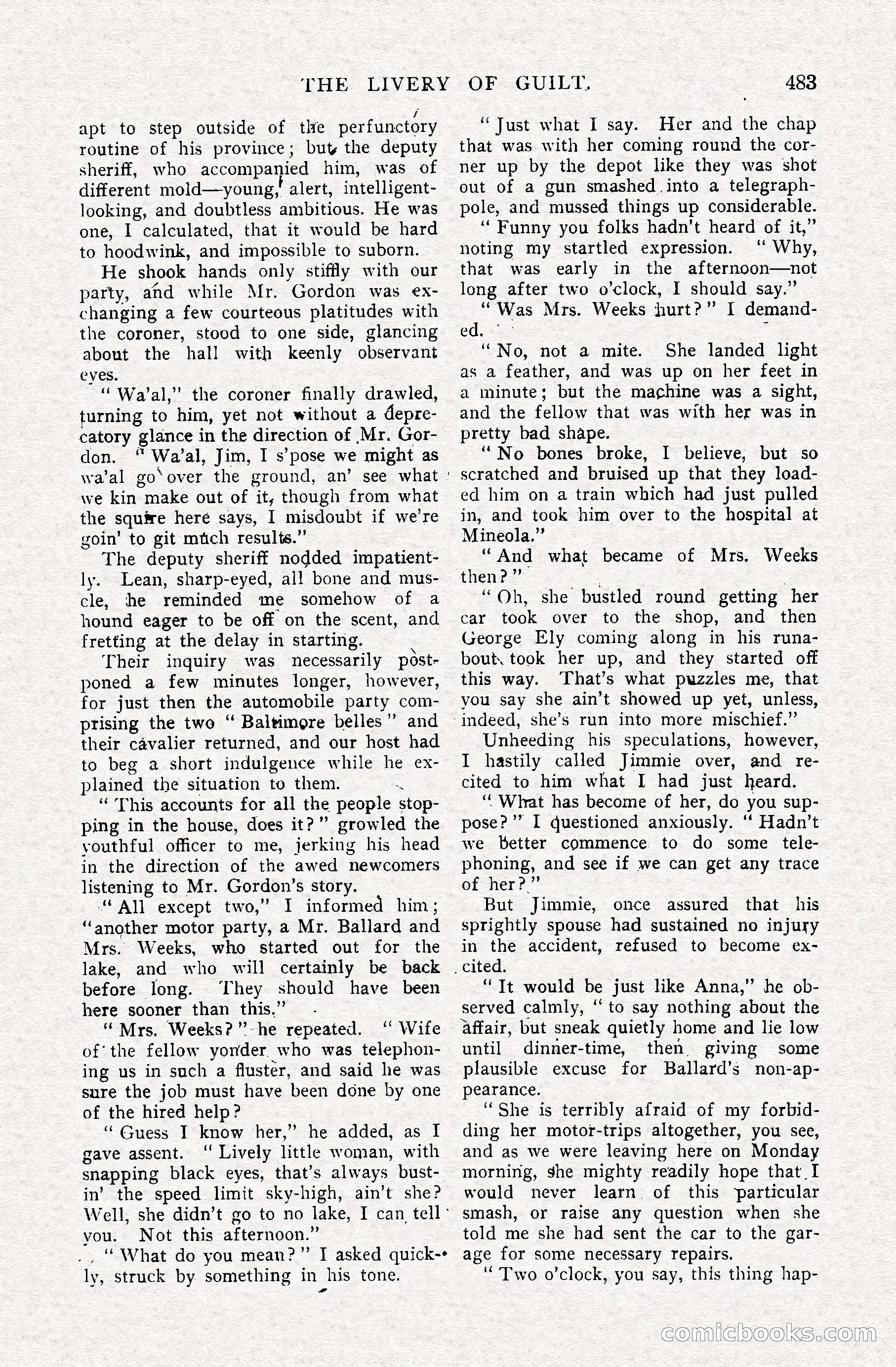 The Cavalier, April 1910 — page 109 of 225
