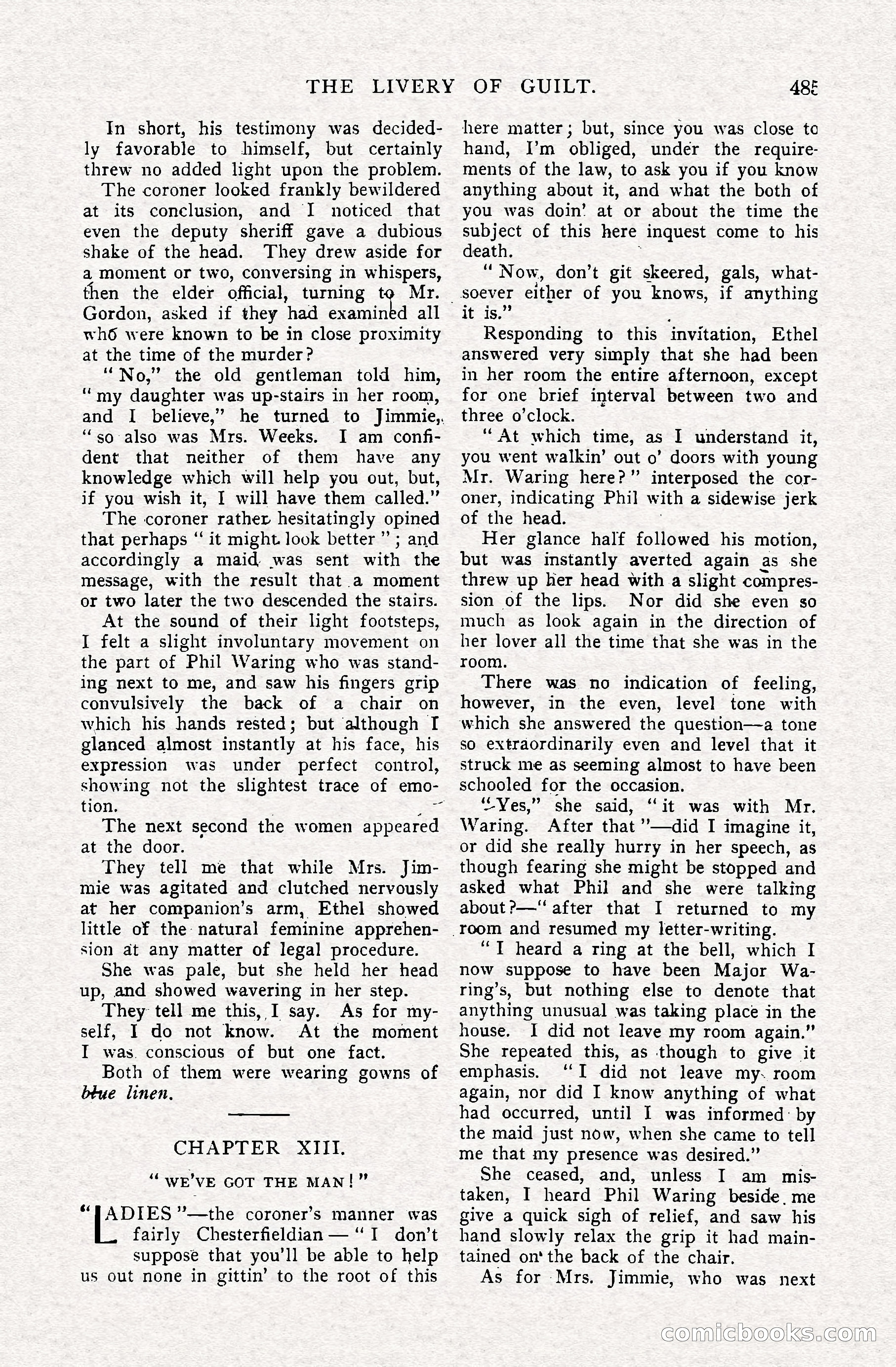The Cavalier, April 1910 — page 111 of 225