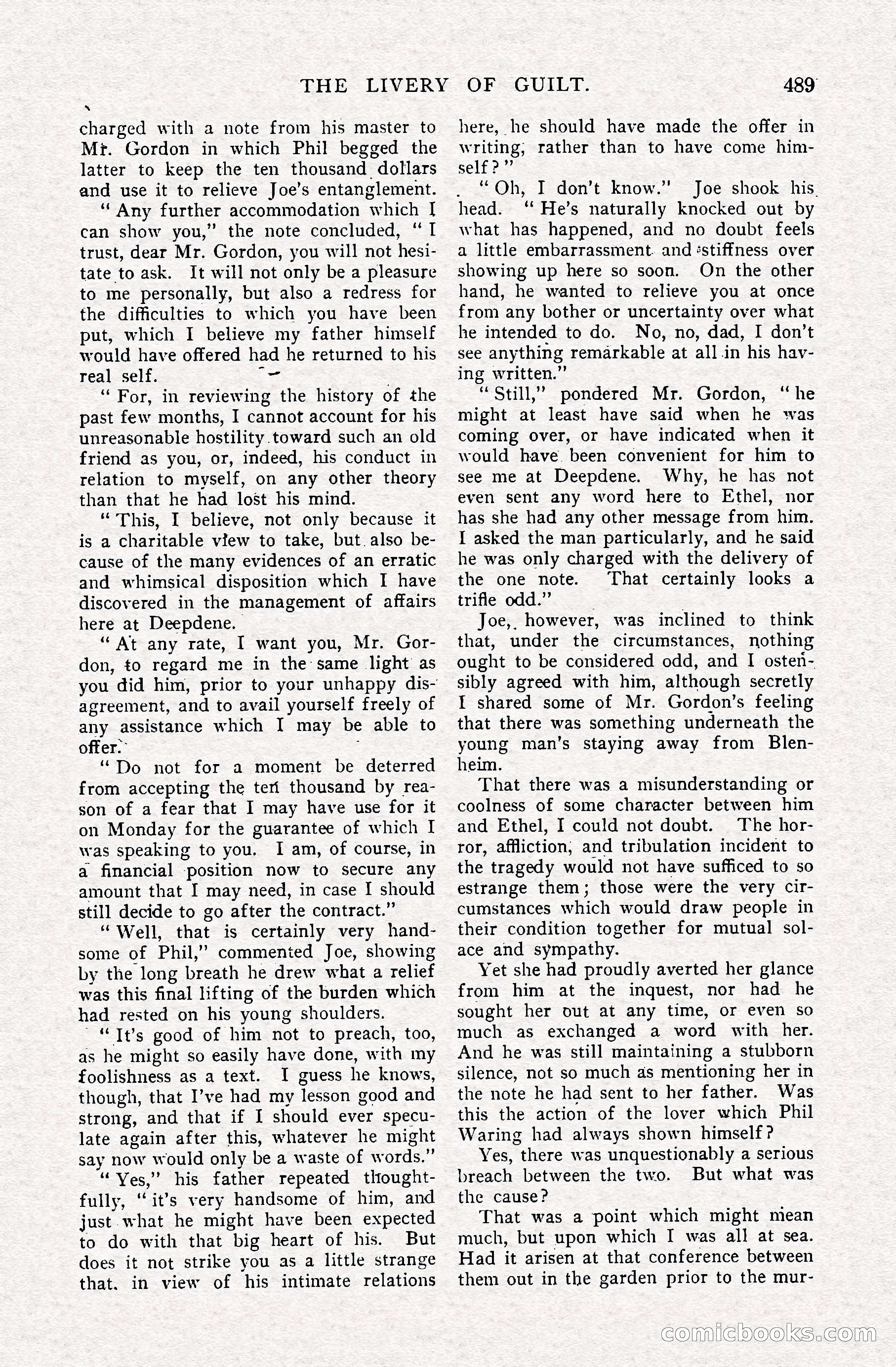 The Cavalier, April 1910 — page 115 of 225