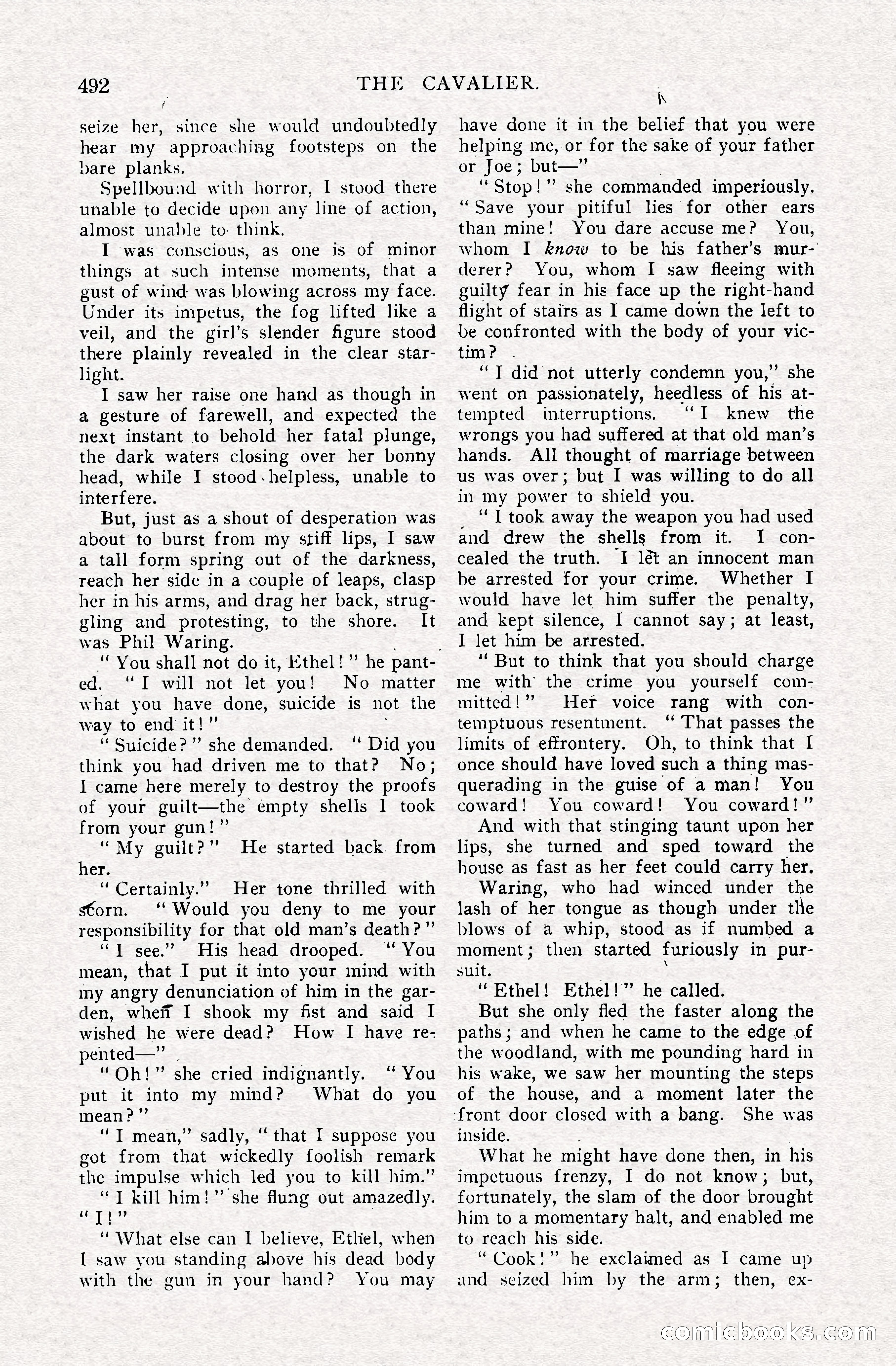 The Cavalier, April 1910 — page 118 of 225