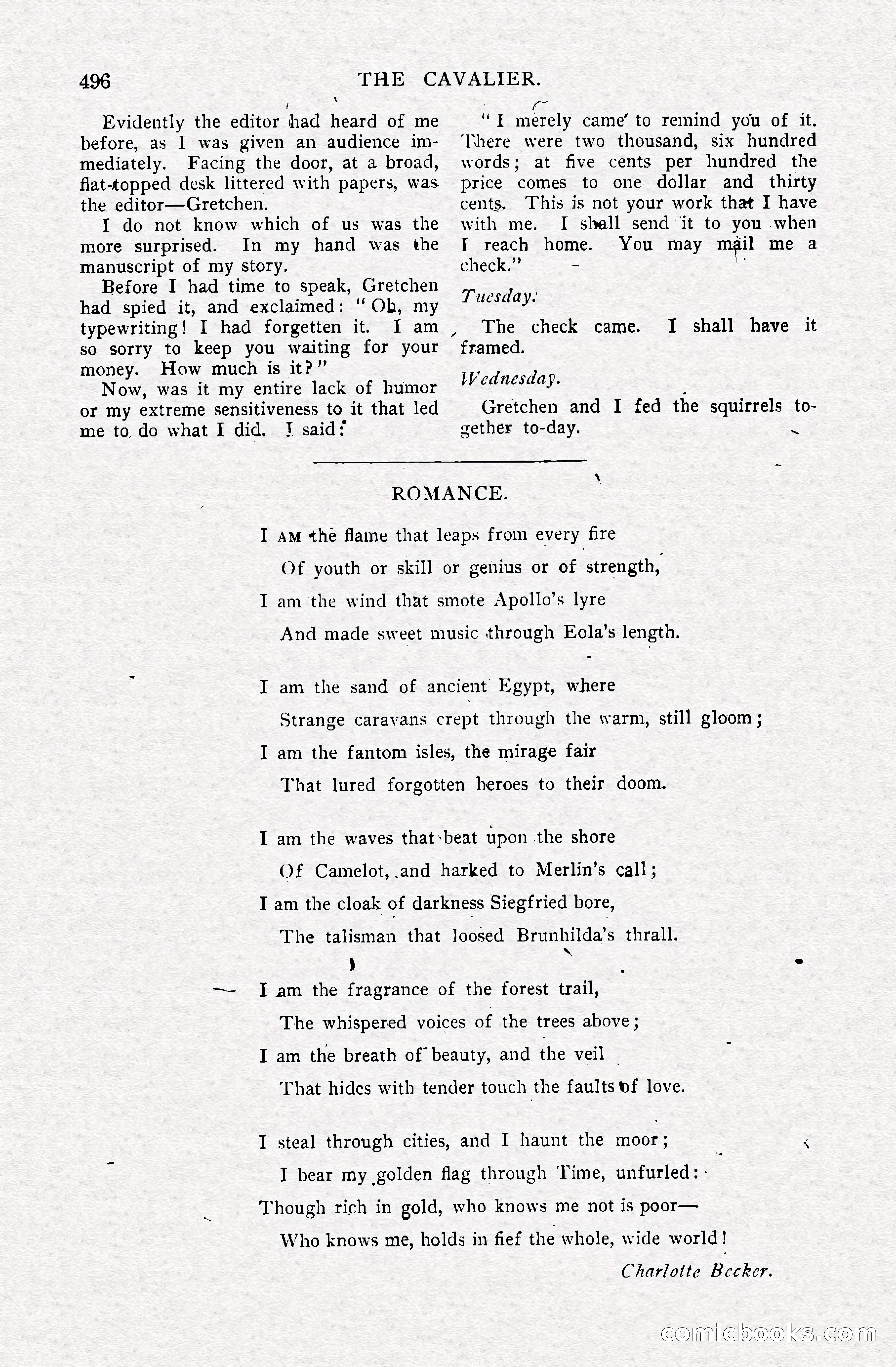 The Cavalier, April 1910 — page 122 of 225