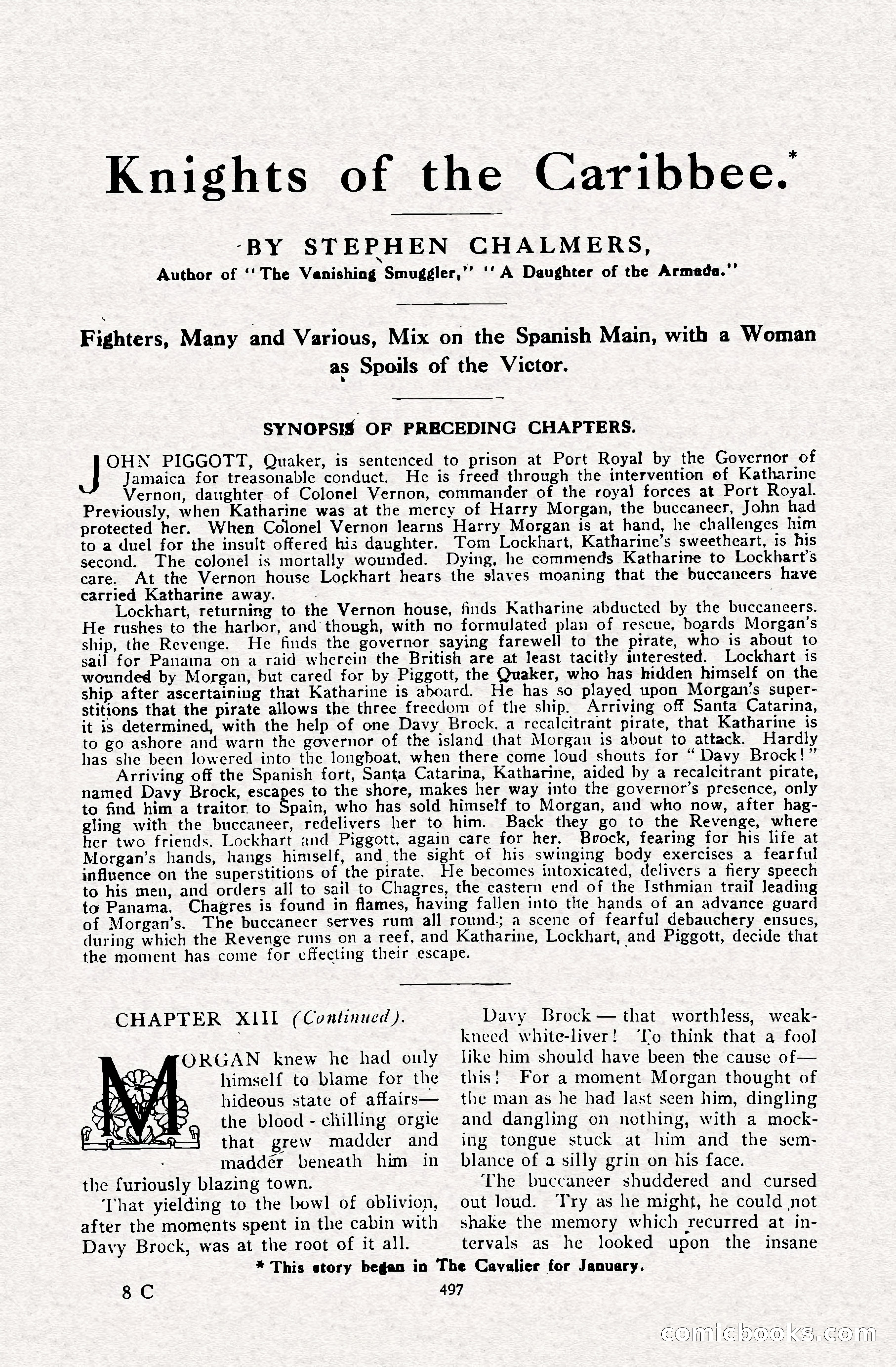 The Cavalier, April 1910 — page 123 of 225