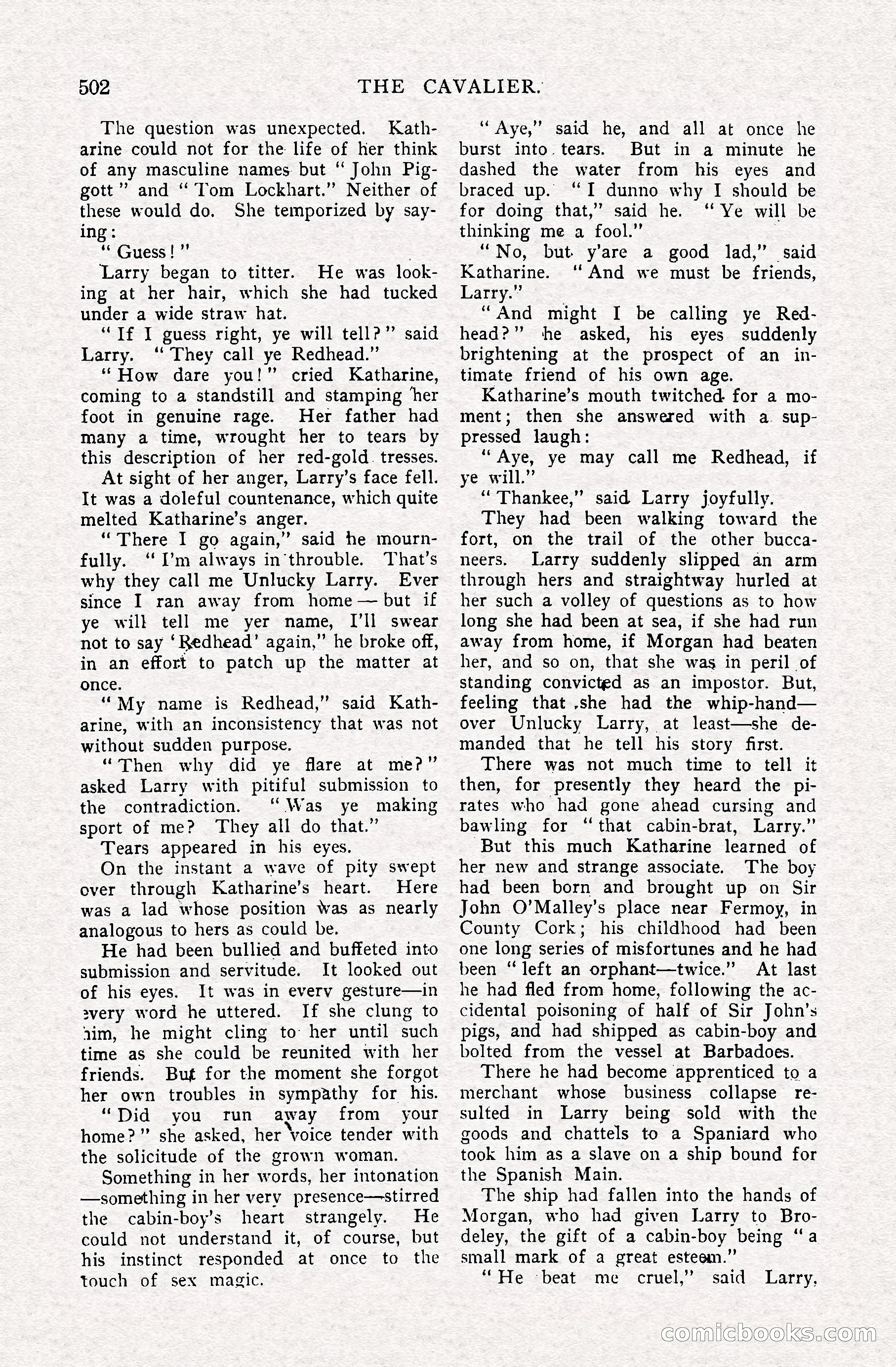 The Cavalier, April 1910 — page 128 of 225