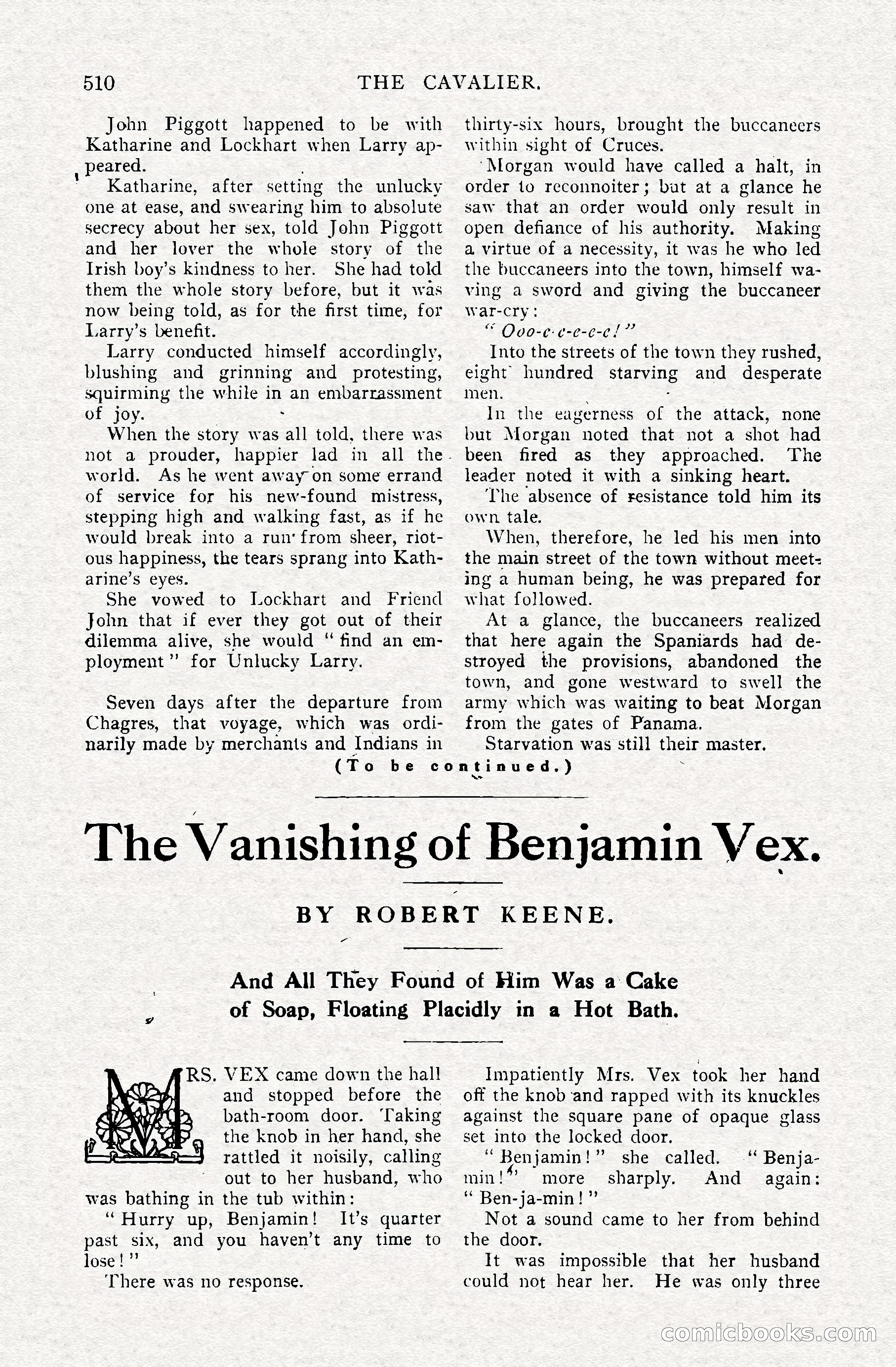 The Cavalier, April 1910 — page 136 of 225