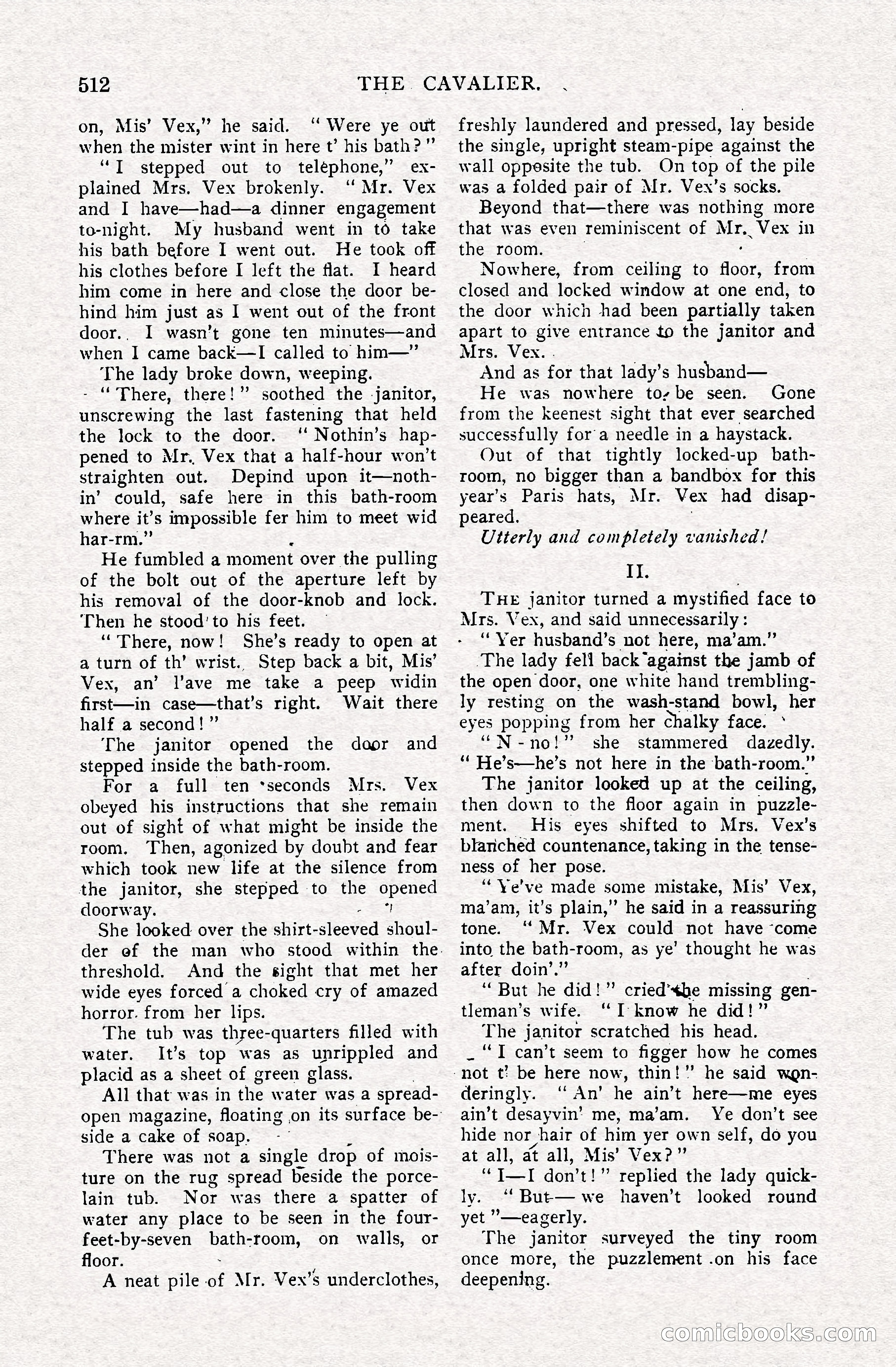 The Cavalier, April 1910 — page 138 of 225
